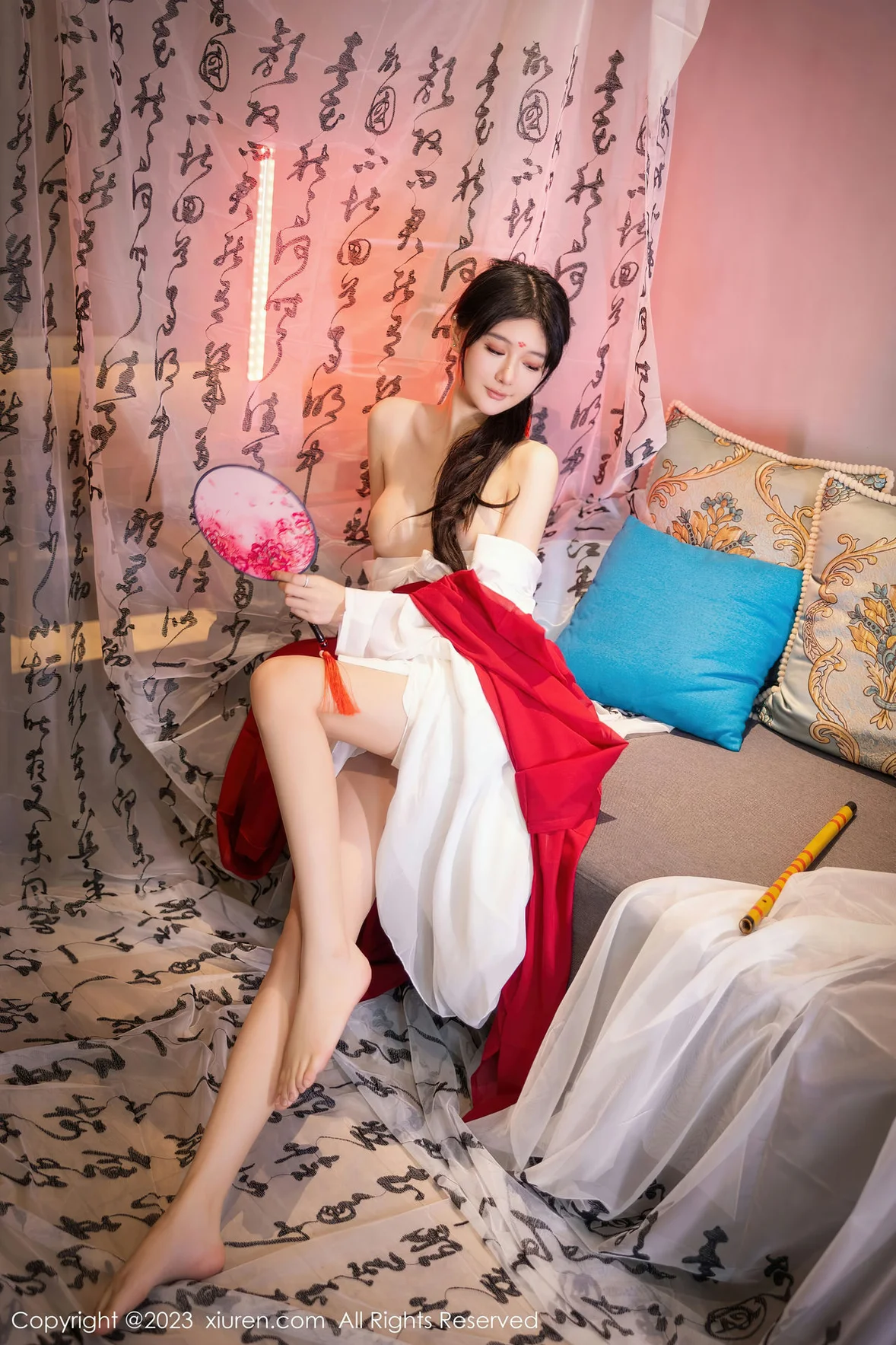  XiuRen 秀人 No.7192 幼幼 红色古装性感写真 [93P]第13张