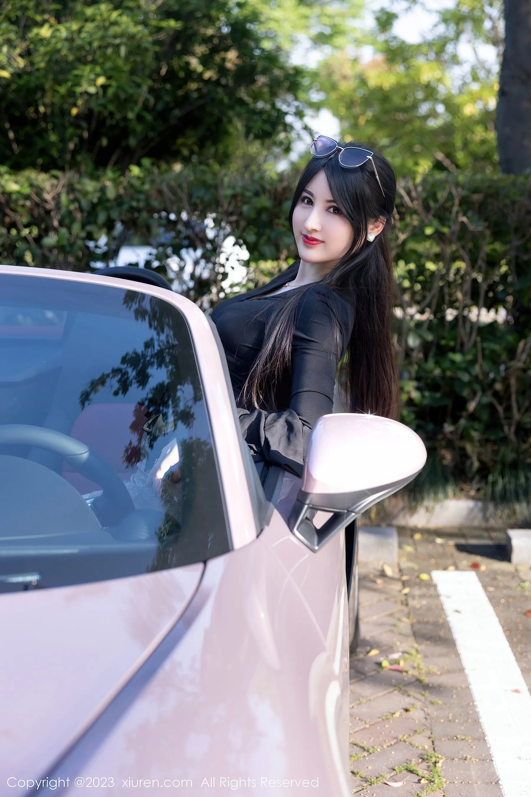  秀人网 No.6676 诗诗kiki 黑丝美腿第20张