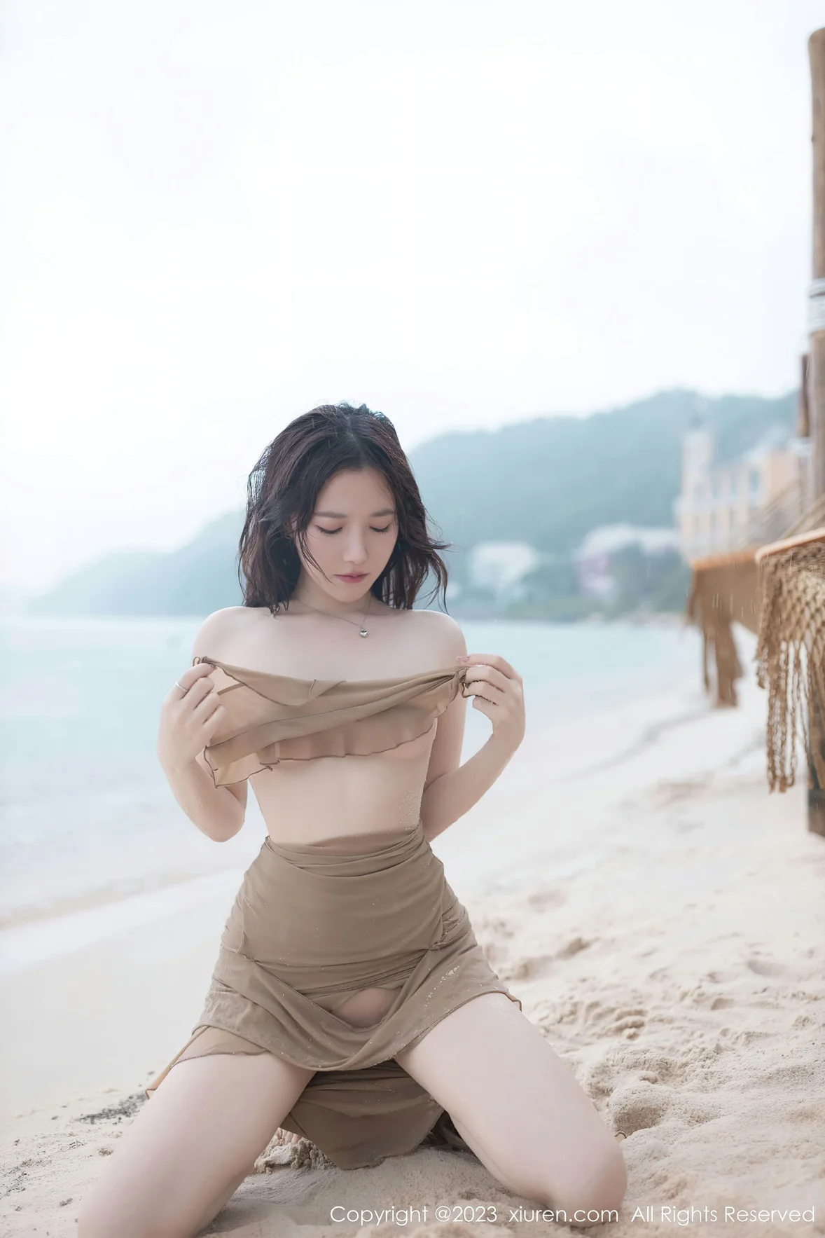  XiuRen 秀人 No.7288 鱼子酱Fish 沙滩渔网性感写真 [78P]第24张