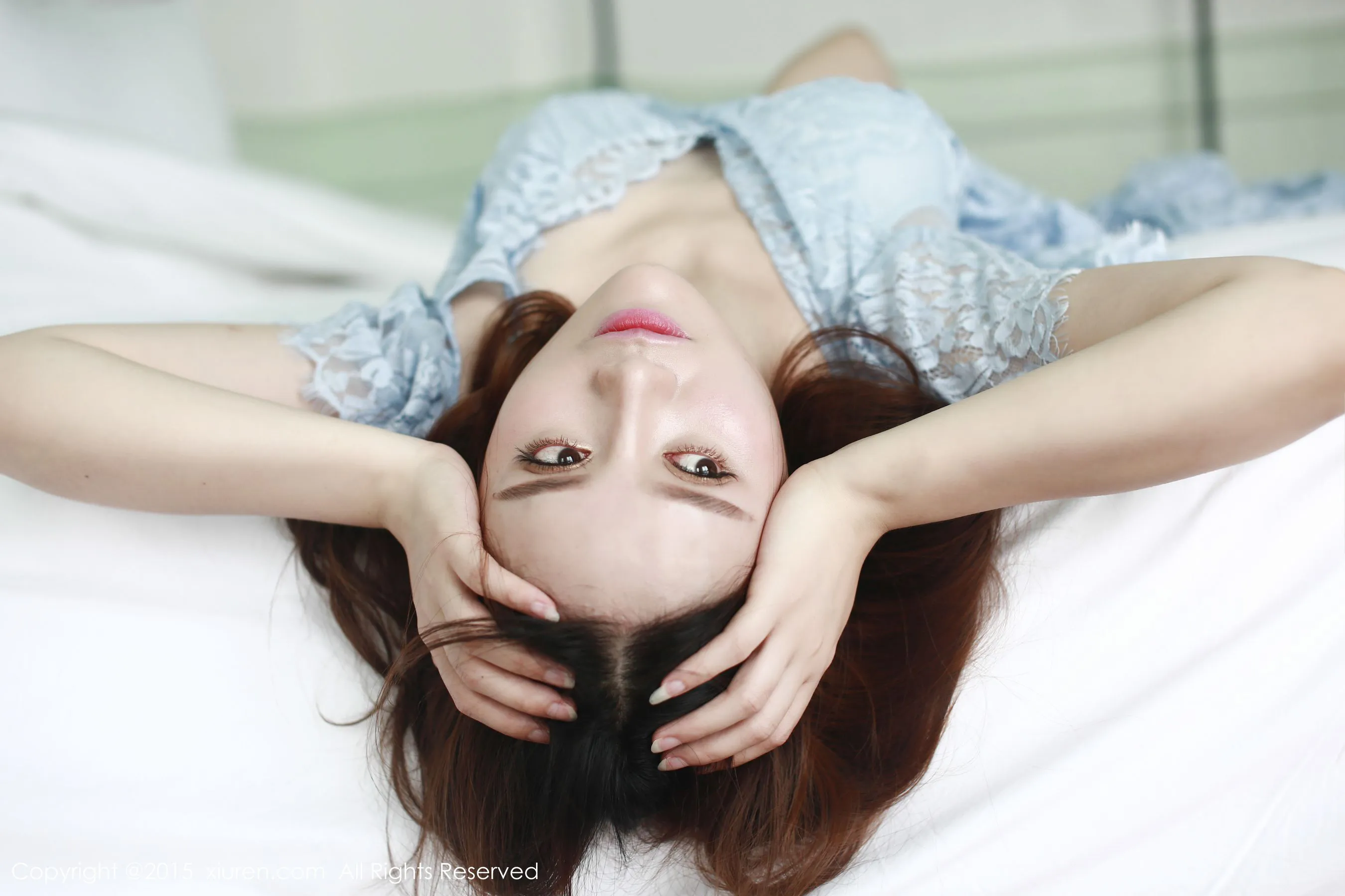 高溜MilkCat《清新+性感图片合辑》 秀人网 No.376第10张