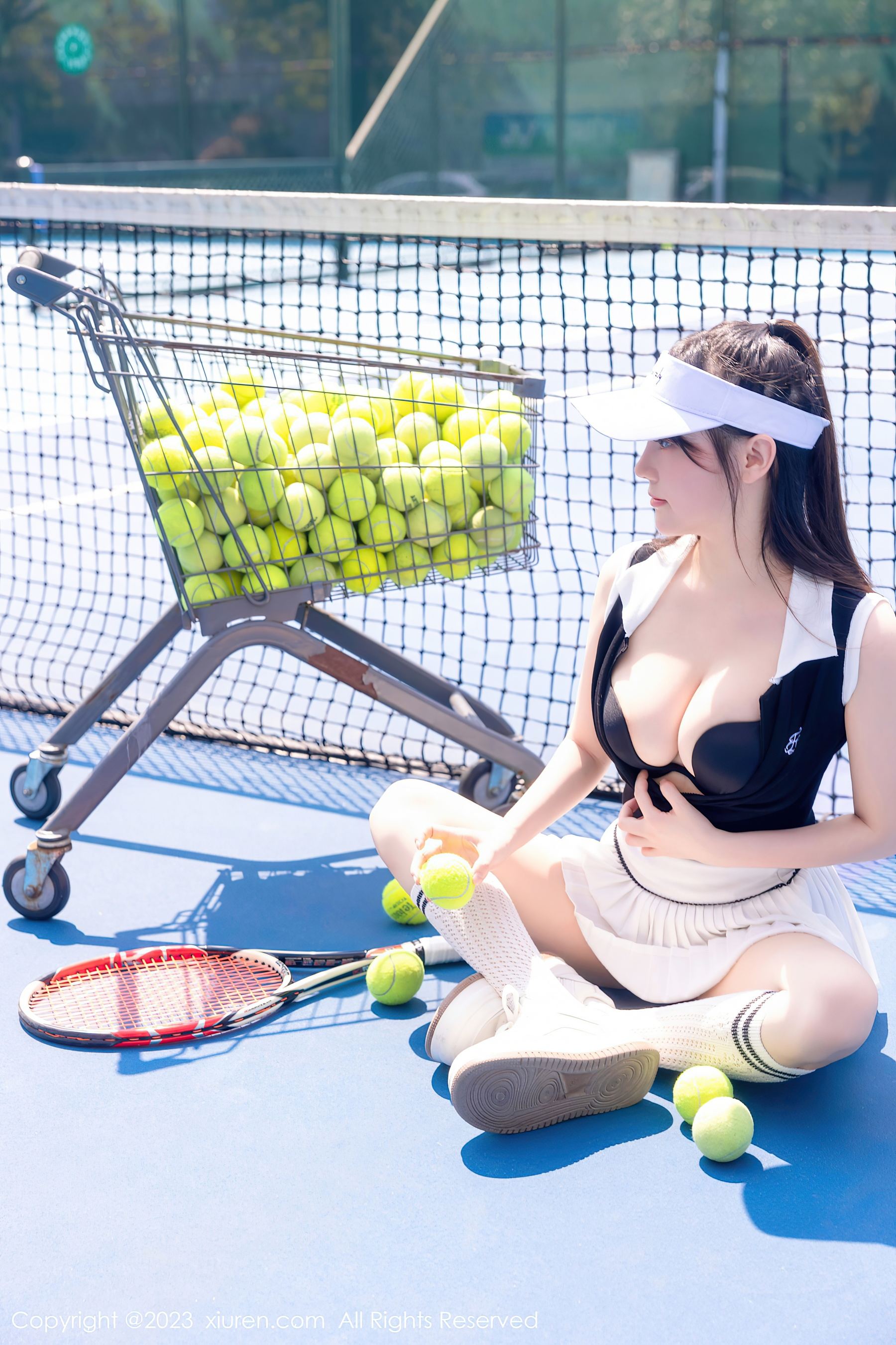 XiuRen 秀人 No.7467 豆瓣酱 网球美臀第9张