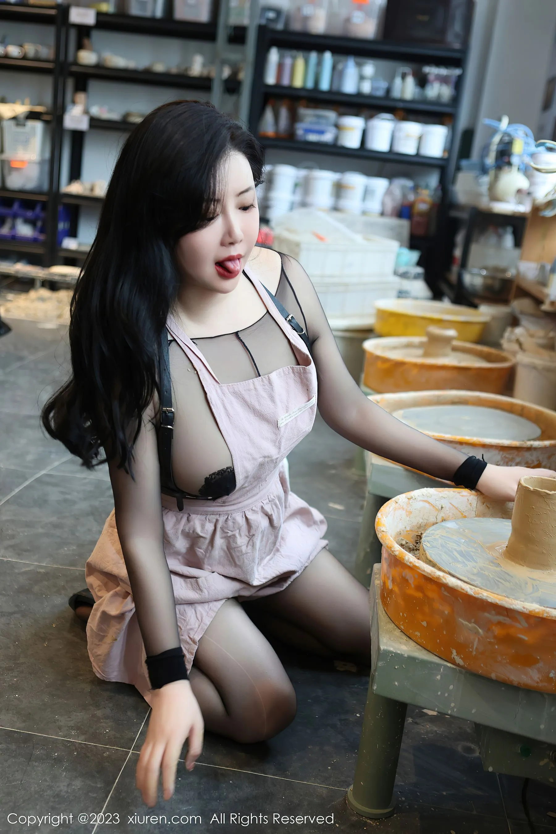  秀人网 No.6647 王婉悠Queen 丰腴美臀第9张