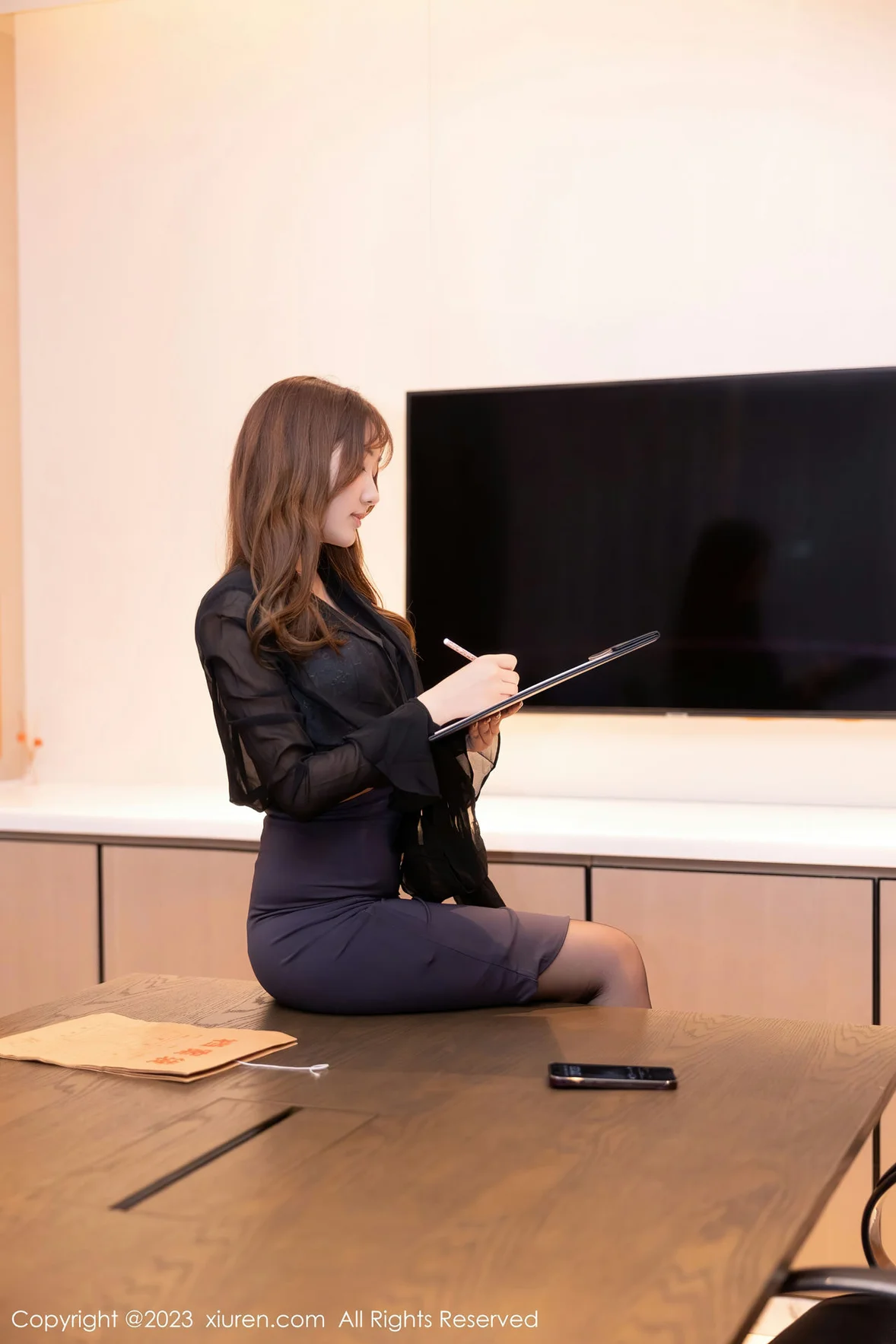  XiuRen 秀人 No.6848 江真真 魅惑黑丝性感写真33 [79P]第2张