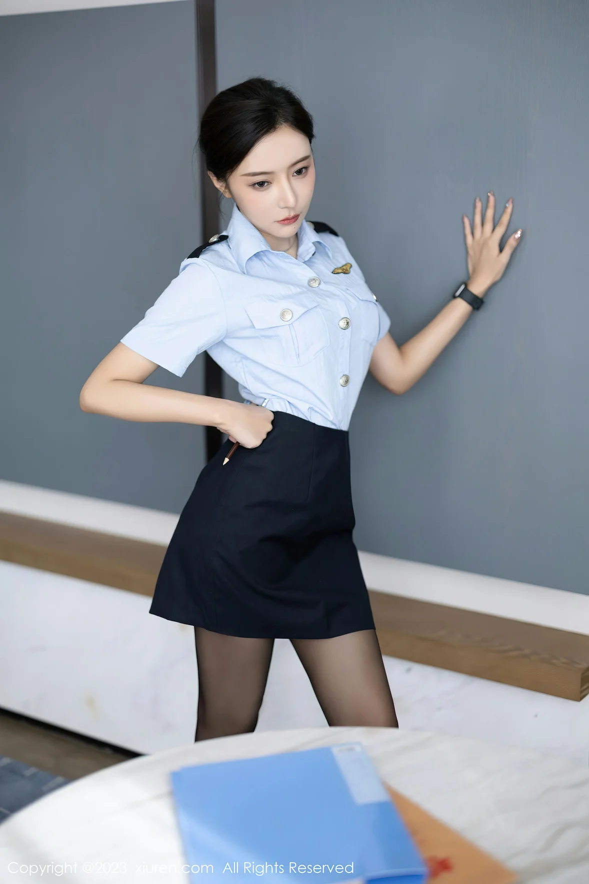  XiuRen 秀人 No.7340 王馨瑶yanni 主题《严刑逼供》安吉旅拍 [83P]第7张