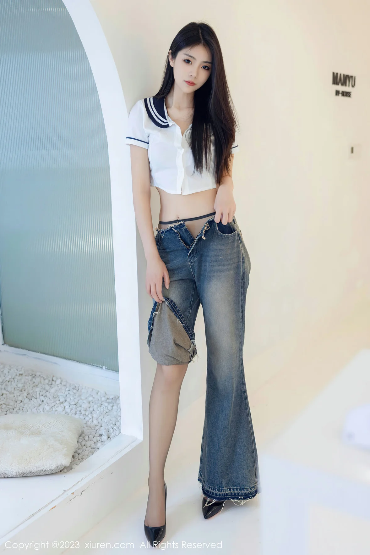  XiuRen 秀人 No.7027 可樂Vicky 魅惑黑丝性感写真 [83P]第7张