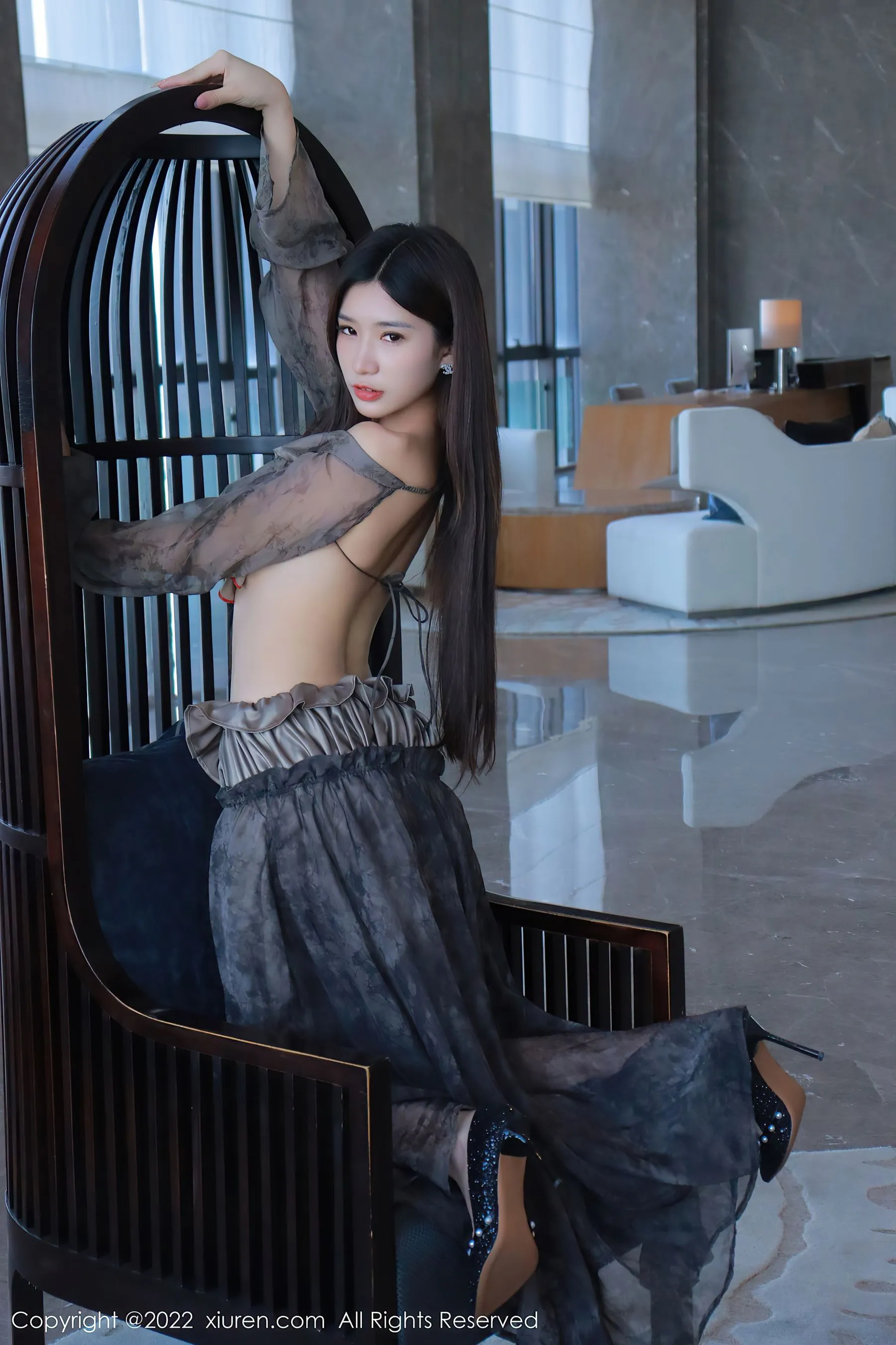  秀人网 No.5857 Hebe韩心雨第11张