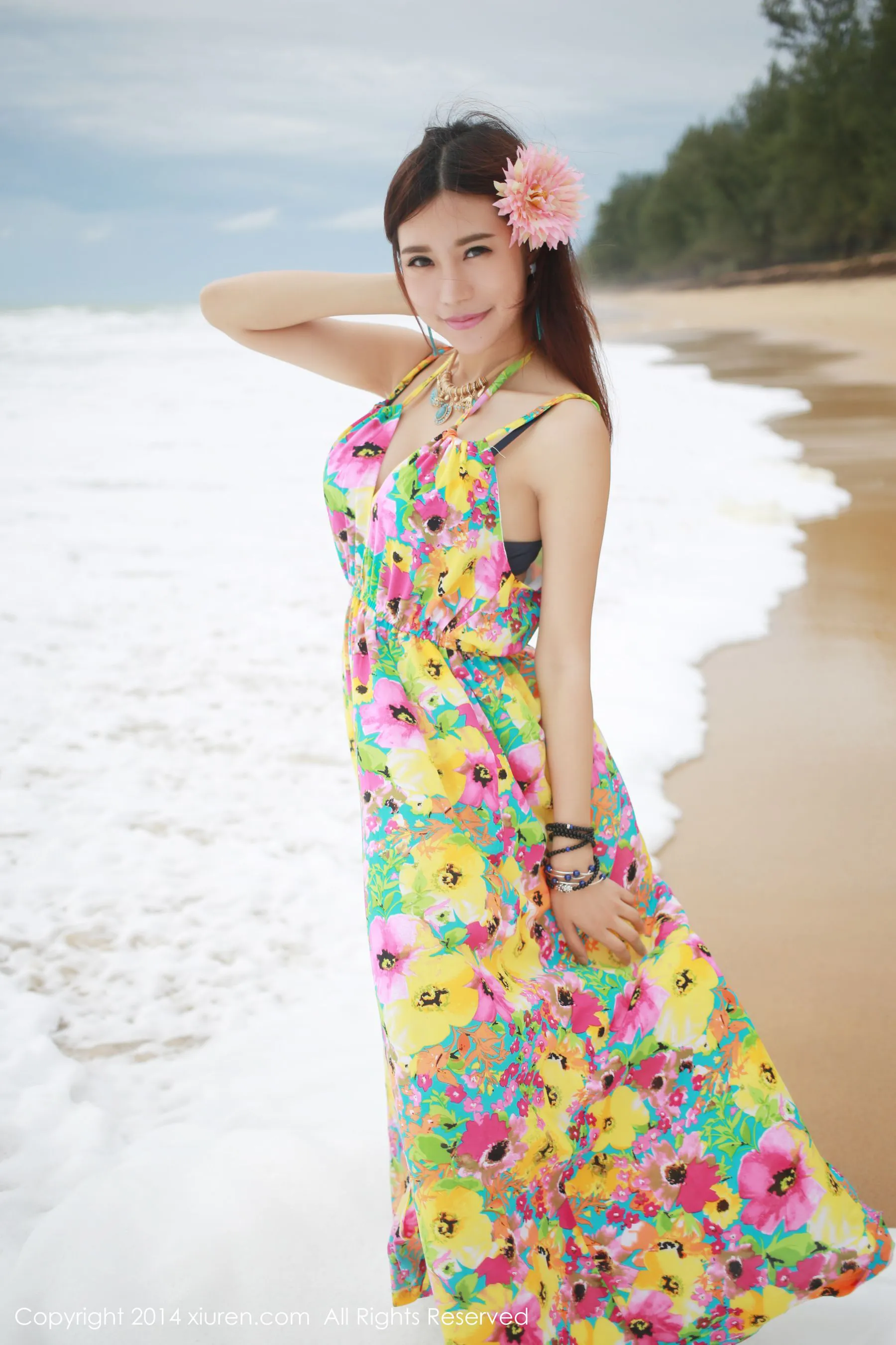  绮里嘉ula《泰国旅拍》第四辑 秀人网 No.200第2张