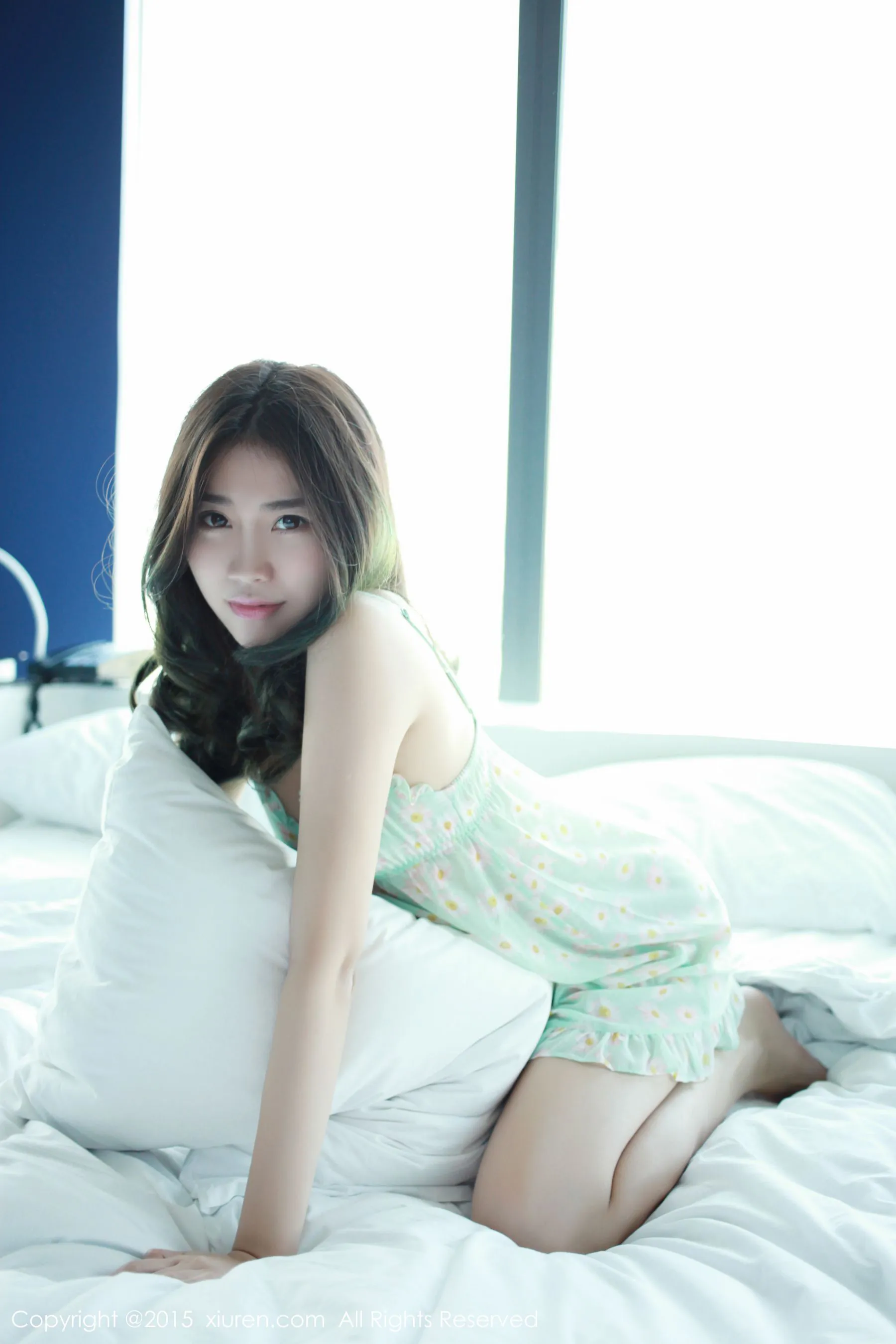 许诺Sabrina《泰国曼谷旅拍》睡衣系列 秀人网 No.287第6张