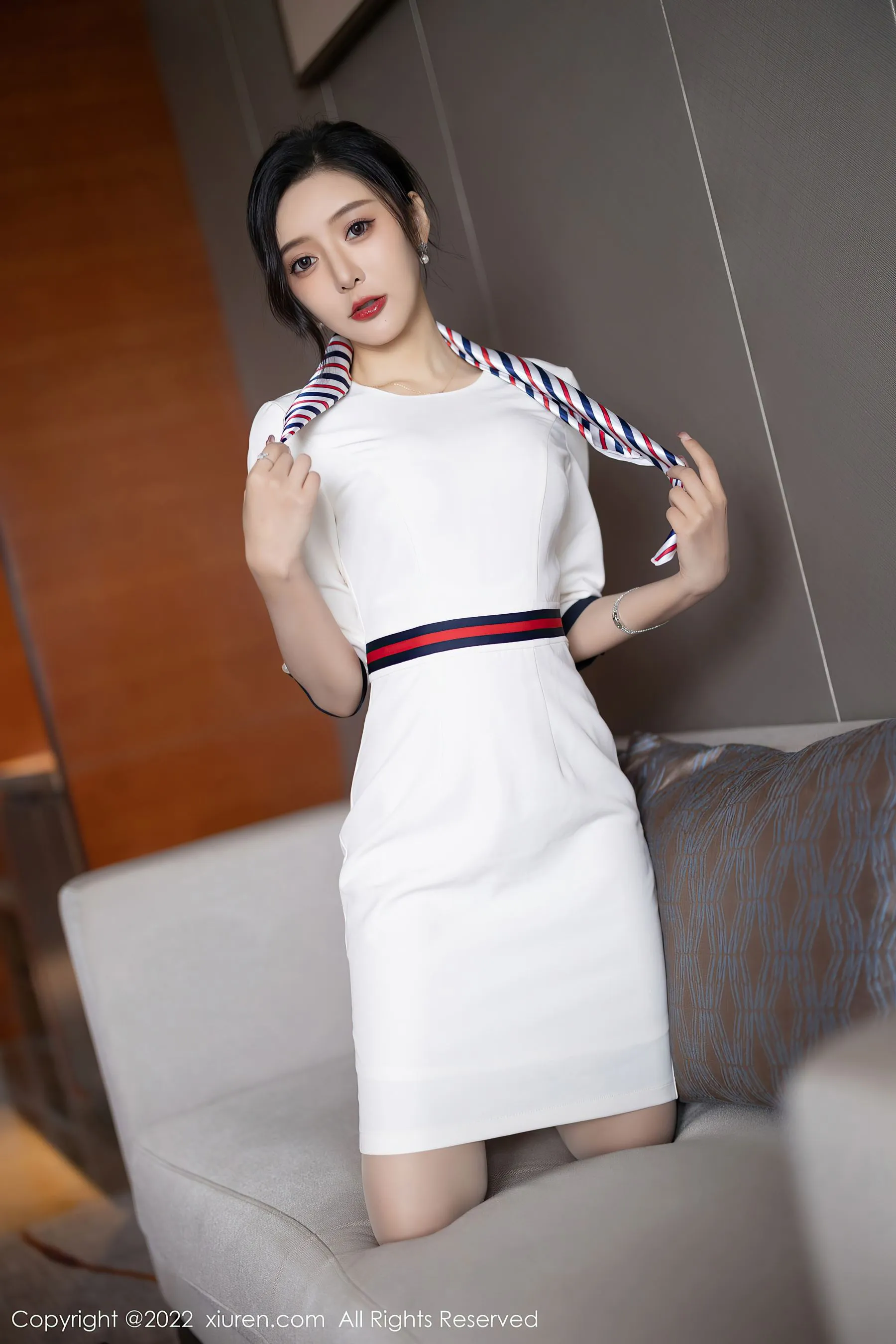  秀人网 No.4963 王馨瑶yanni 制服丝袜第22张