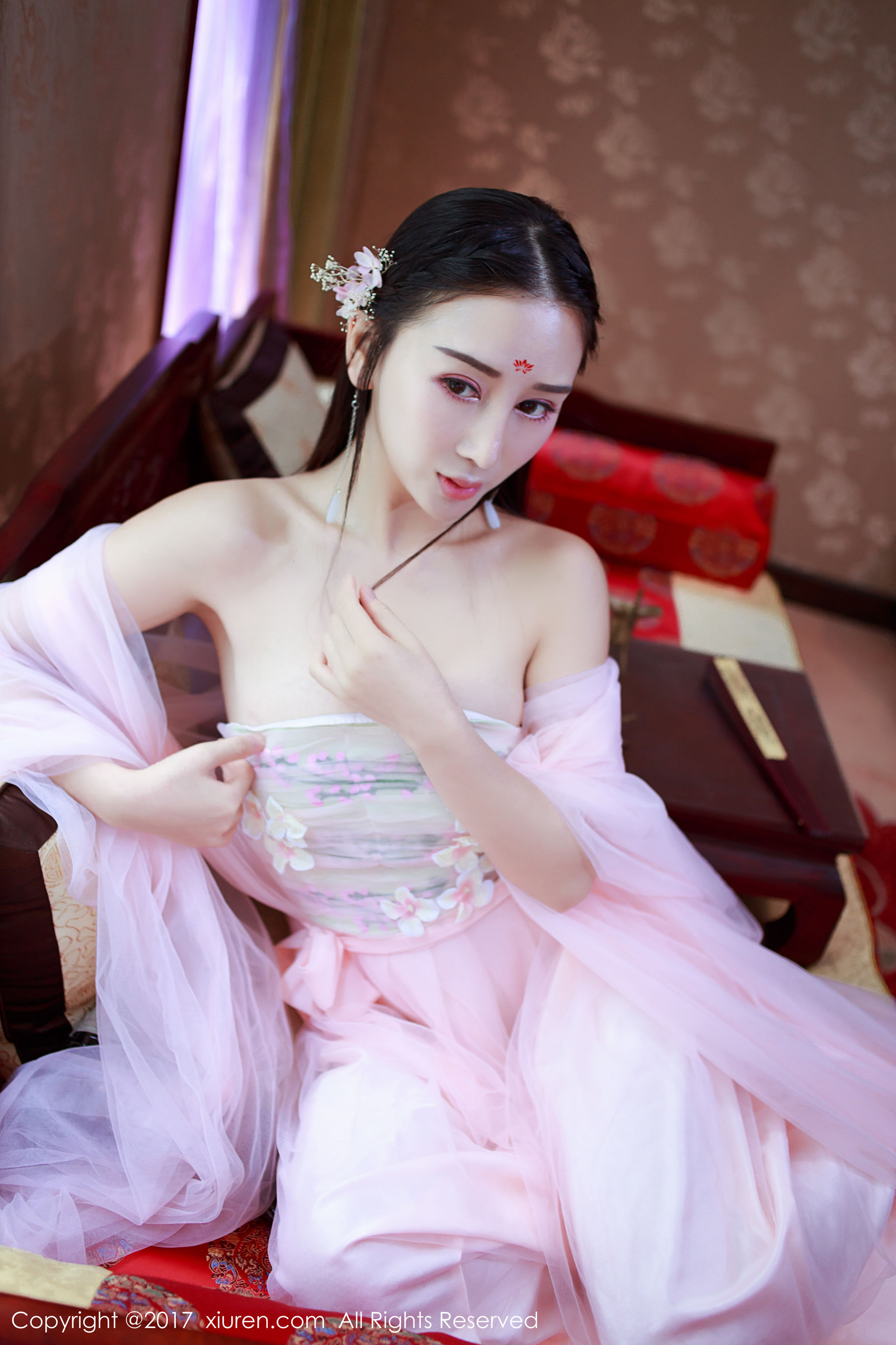  邹晶晶女王《古装女神》 秀人网XIUREN No.804第4张