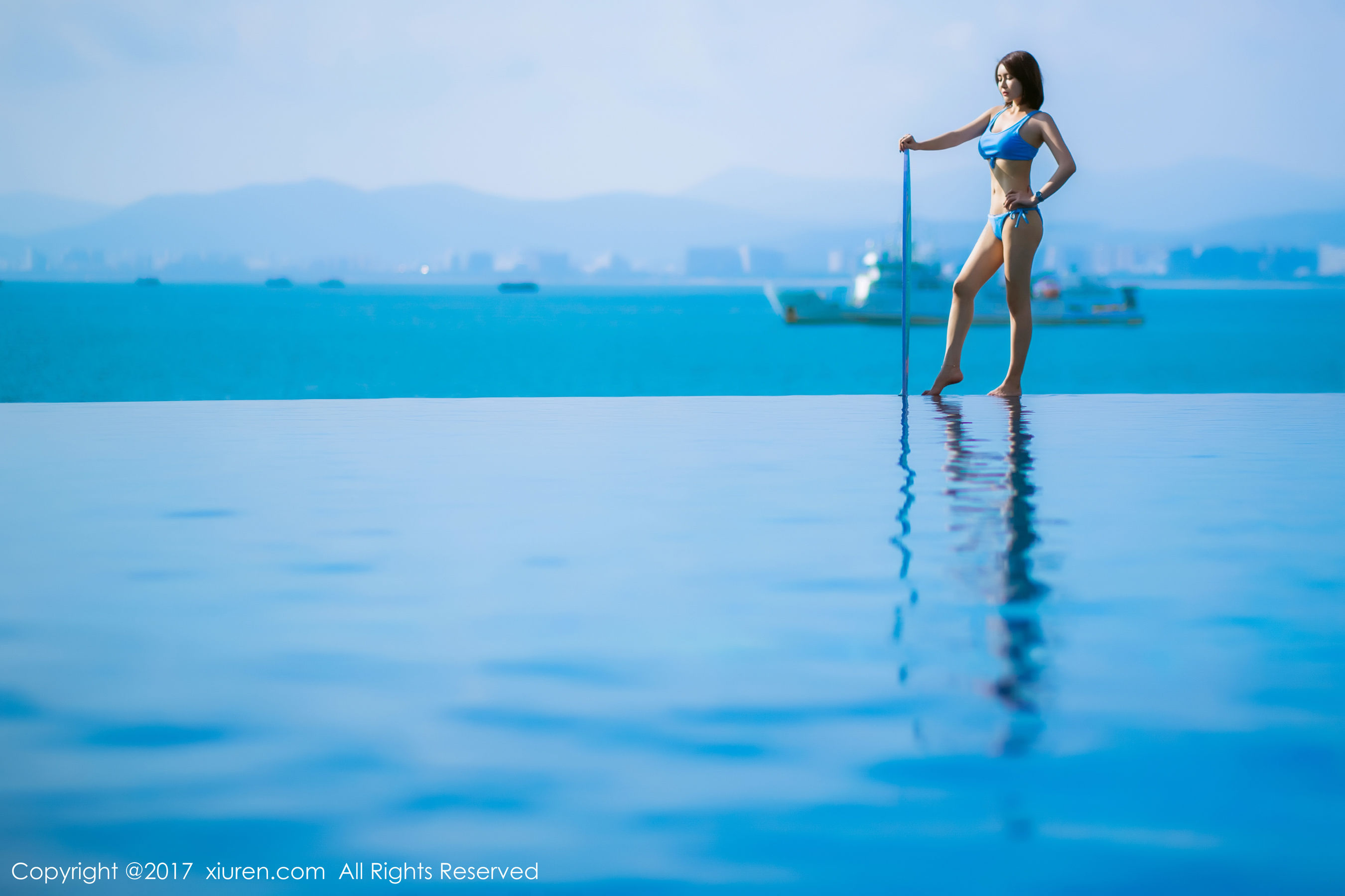  模特女神廿十《海南三亚》 秀人 NO.858第15张