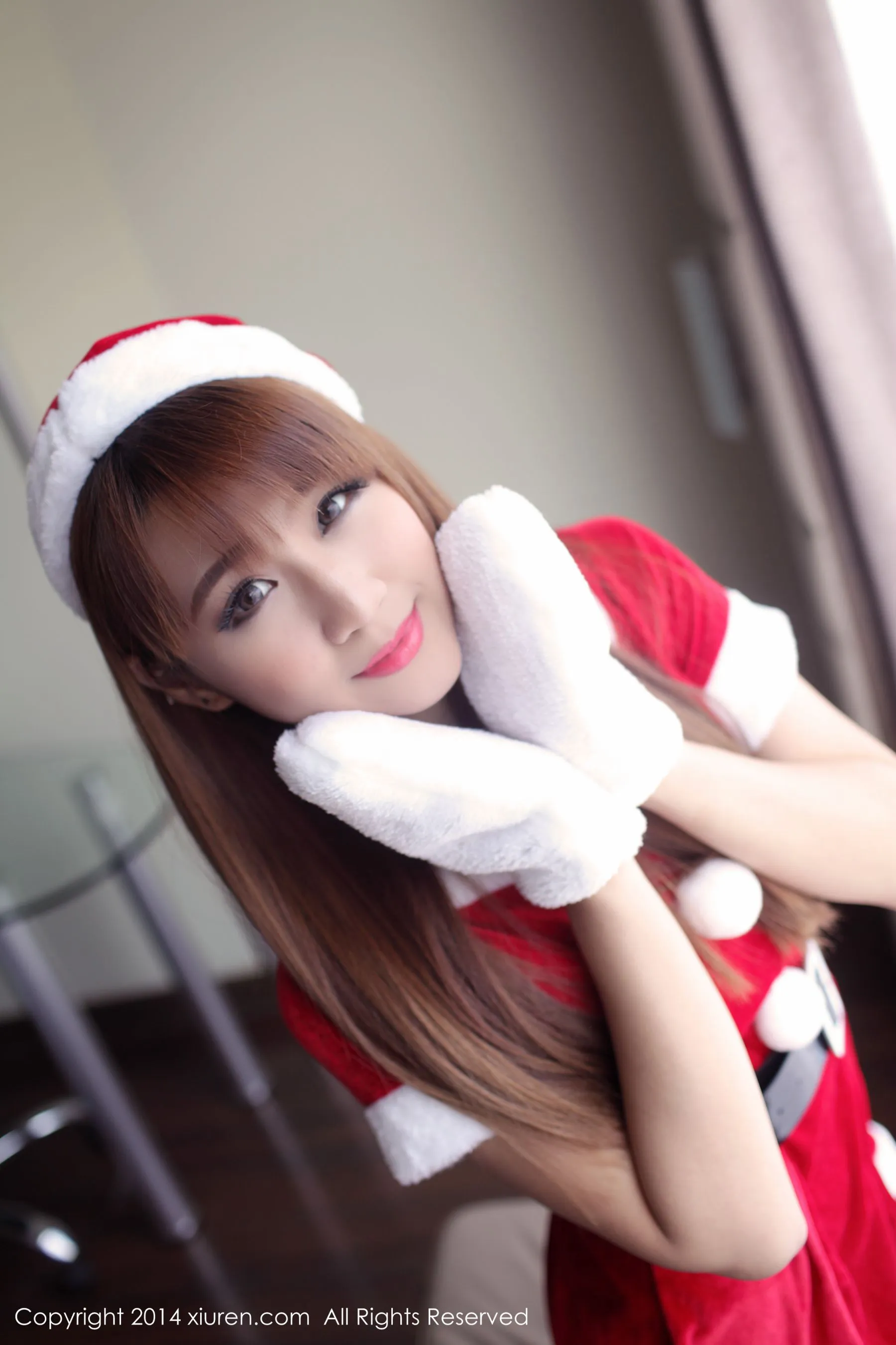  区静瑶《小女生yoyo》 秀人网 No.091第3张