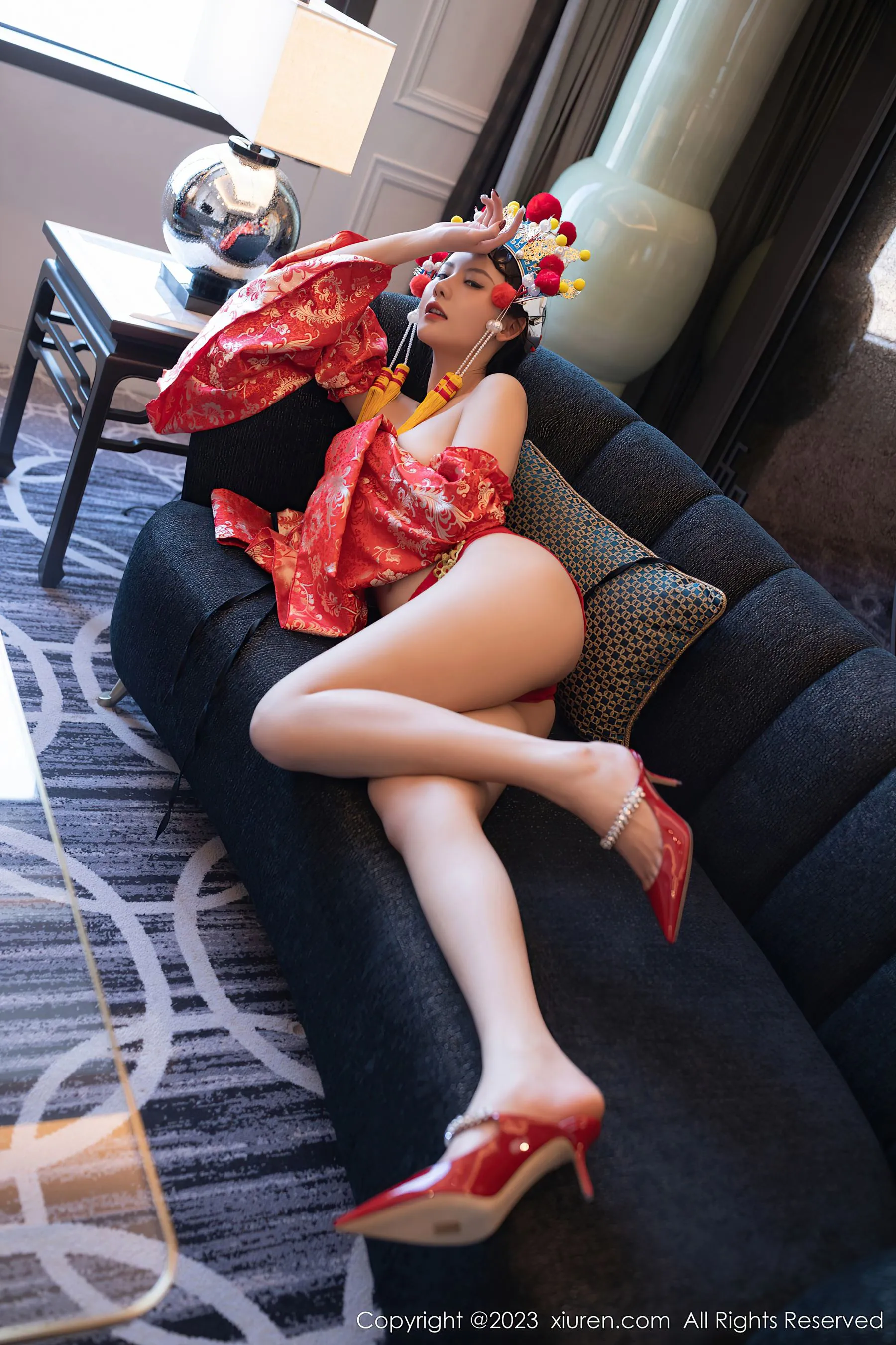 秀人网 No.6308 就是阿朱啊第2张