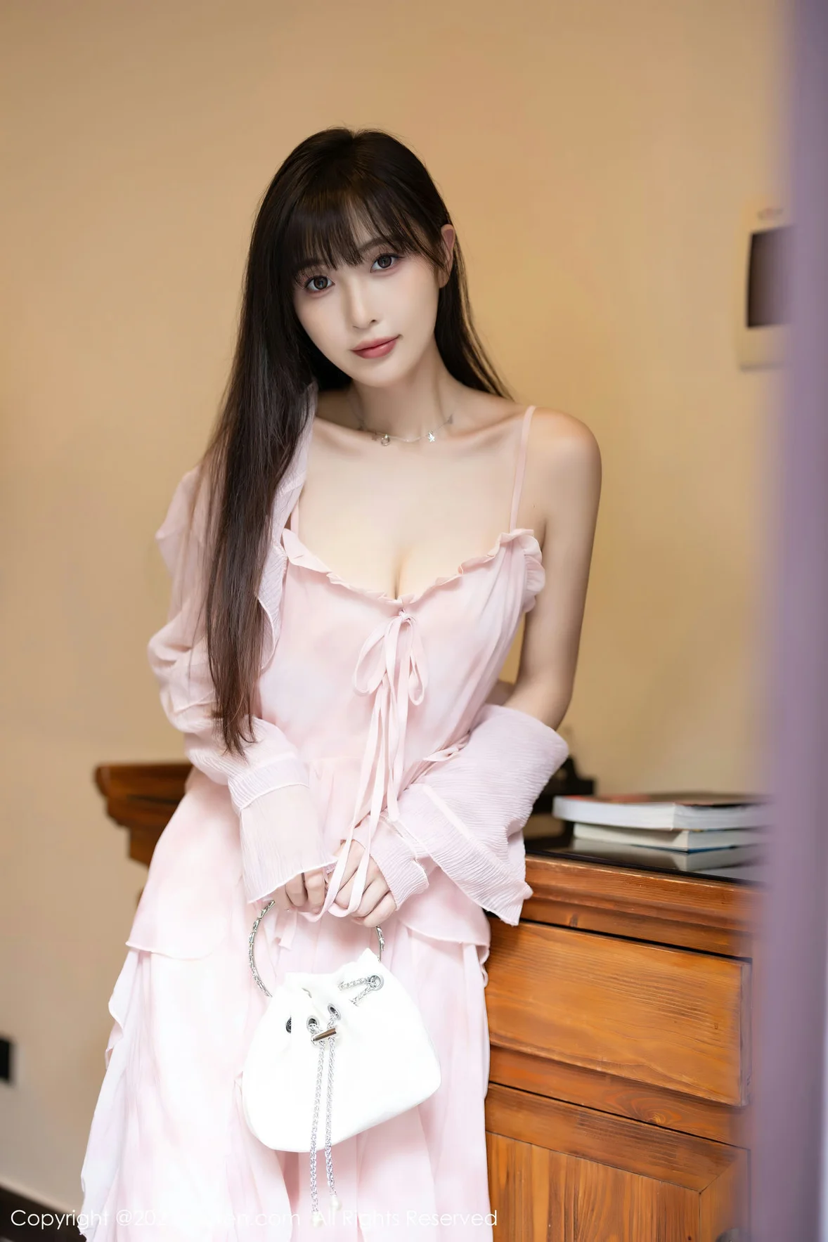  XiuRen 秀人 No.7263 林星阑 粉色丝袜安吉旅拍 [84P]第4张