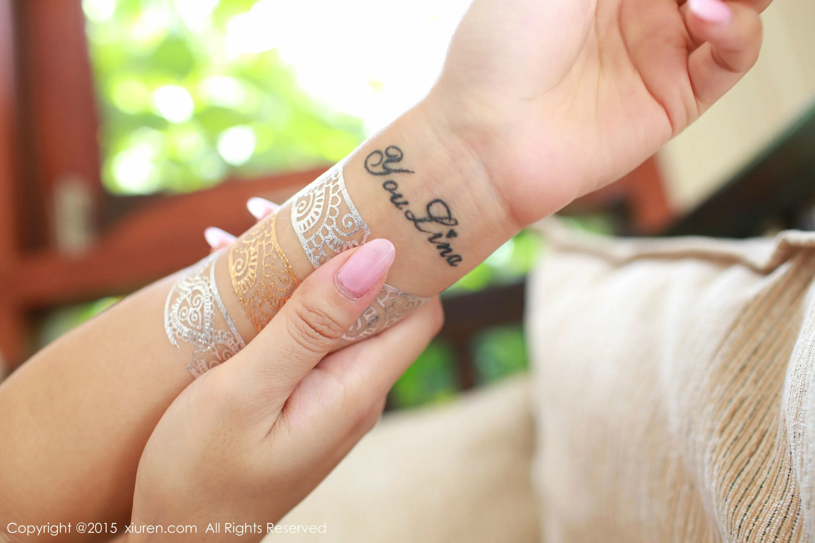  兜豆靓Youlina《苏梅岛旅拍》内衣+泳装系列 秀人网 No.436第17张