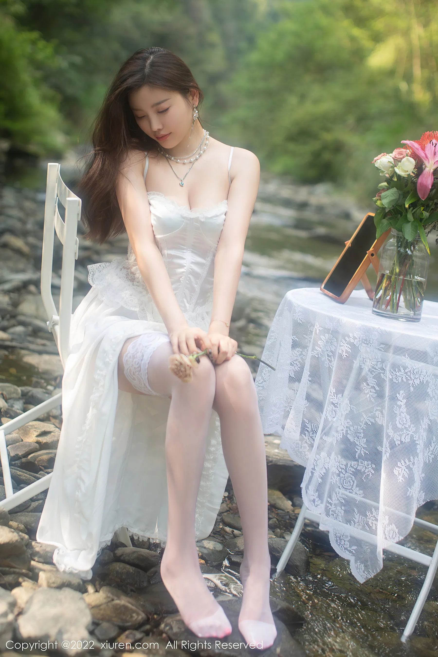  秀人网 No.4564 杨晨晨Yome 礼裙美腿第21张