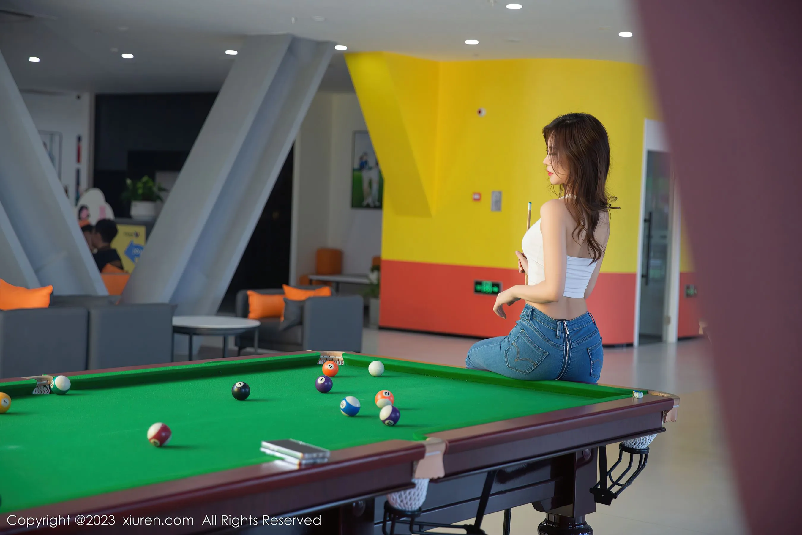  秀人网 No.6690 绮里嘉ula 桌球室美腿第2张