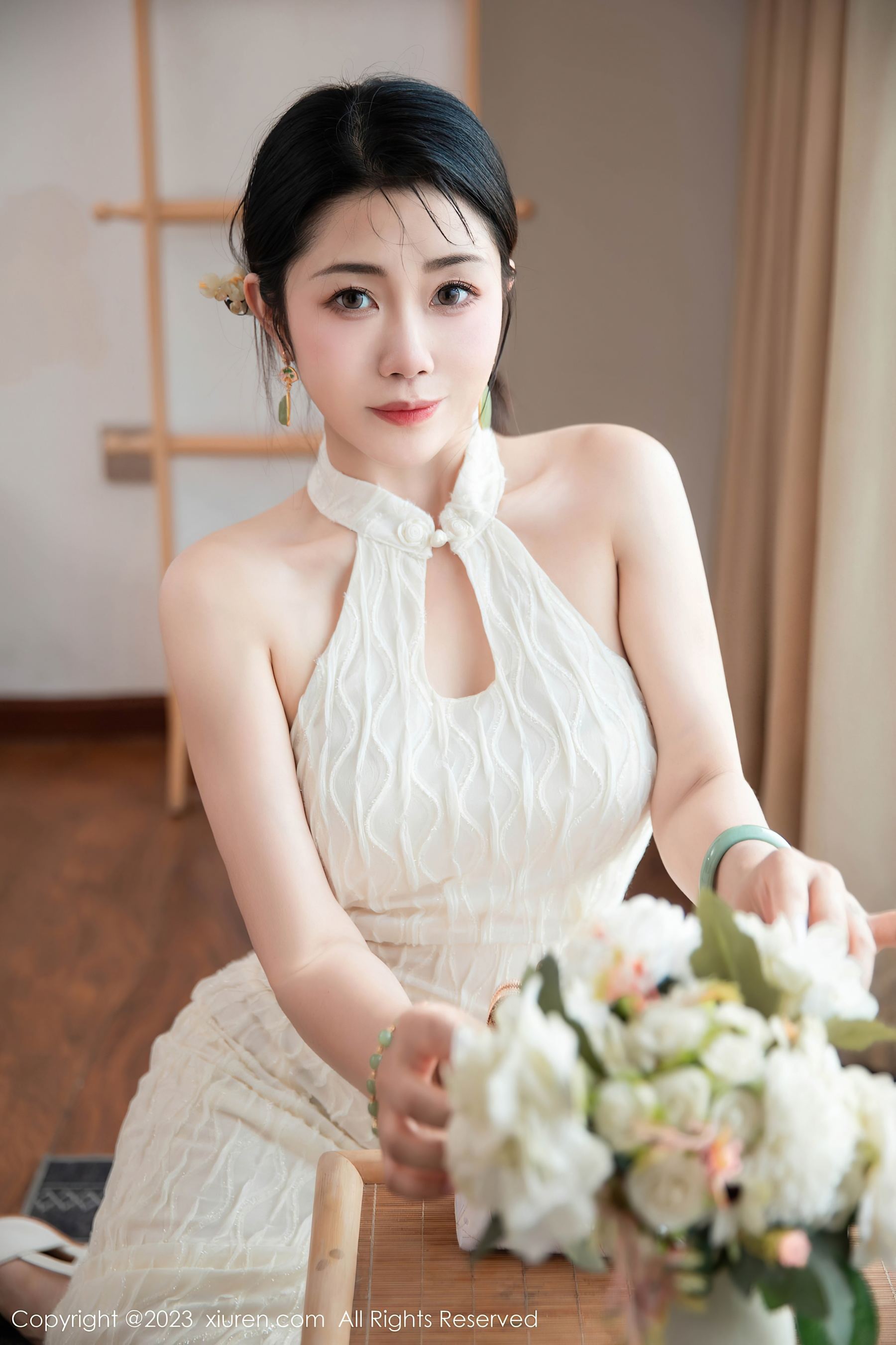 XiuRen 秀人 No.7435 严利娅Yuliya 旗袍美臀第24张