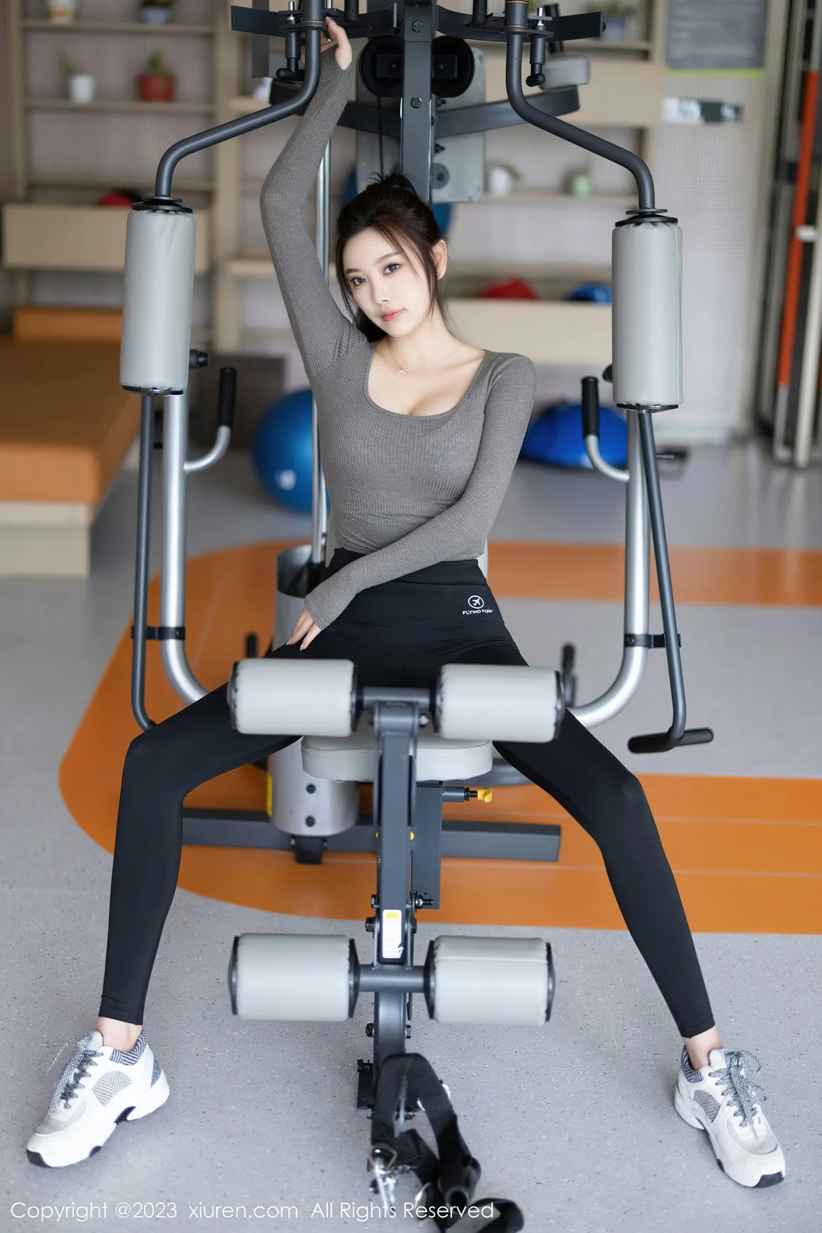  XiuRen 秀人 No.6825 杨晨晨Yome 黑色瑜伽裤性感写真 [82P]第2张