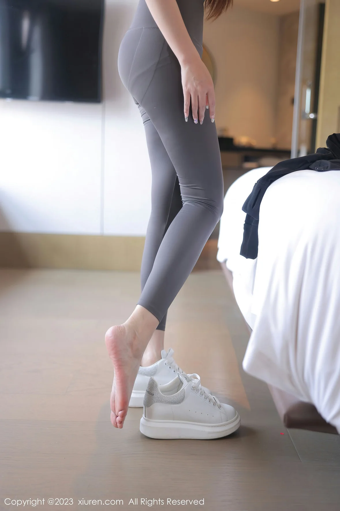  XiuRen 秀人 No.7001 汐汐baby 运动裤性感写真1 [99P]第13张