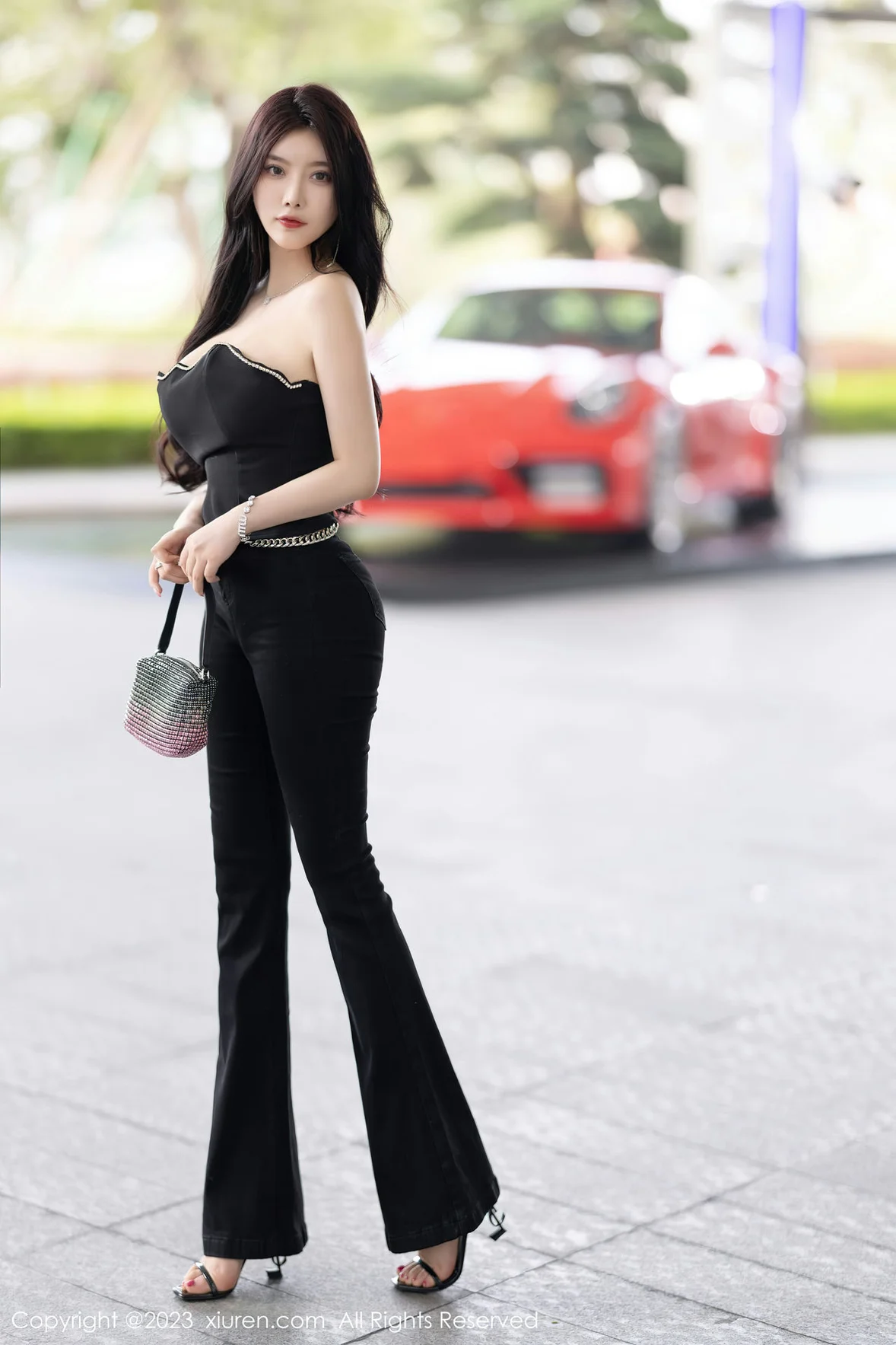  XiuRen 秀人 No.6866 杨晨晨Yome 轻透蕾丝连体衣海南岛旅拍 [91P]第1张