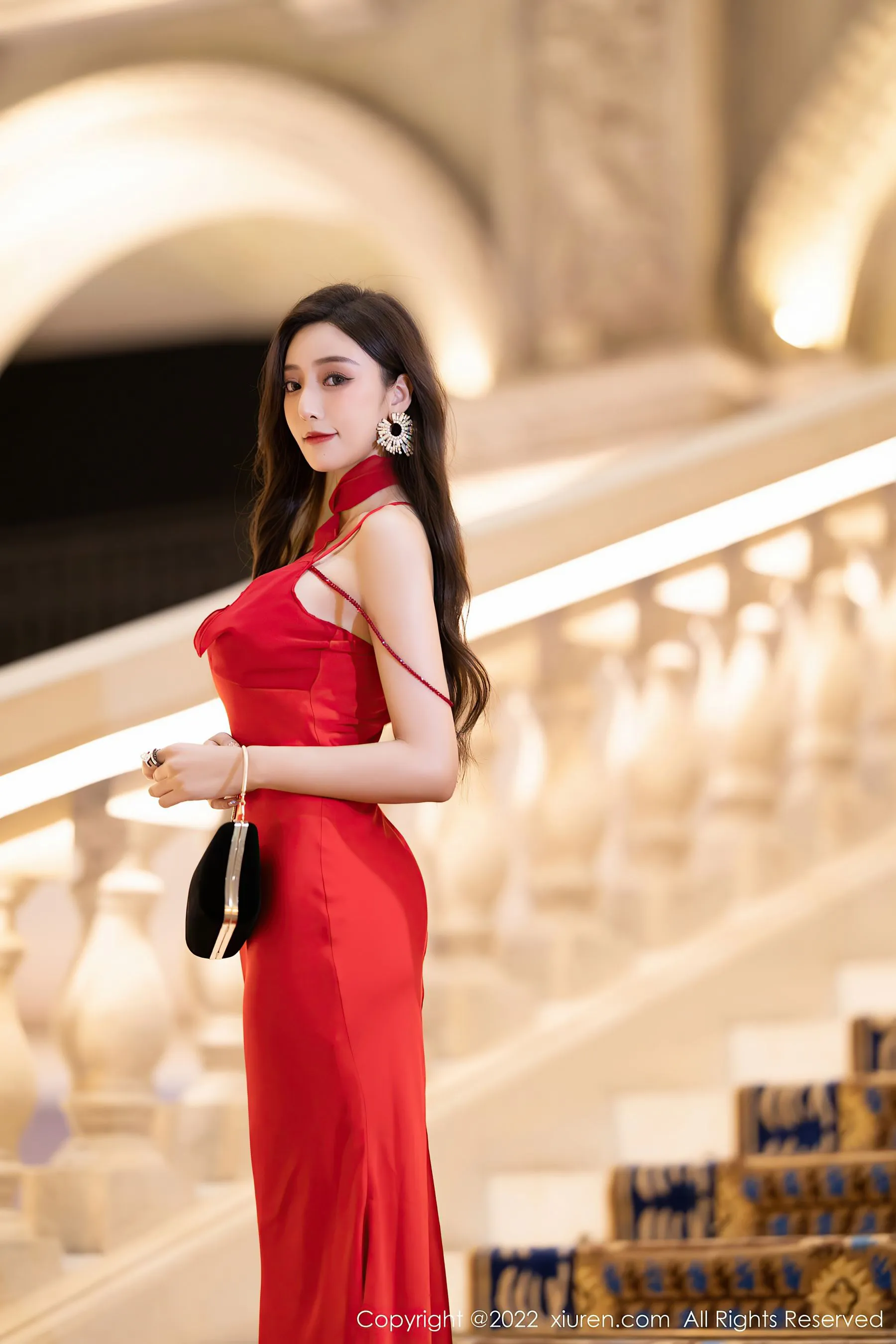  秀人网 No.5470 王馨瑶yanni 长裙美腿第15张