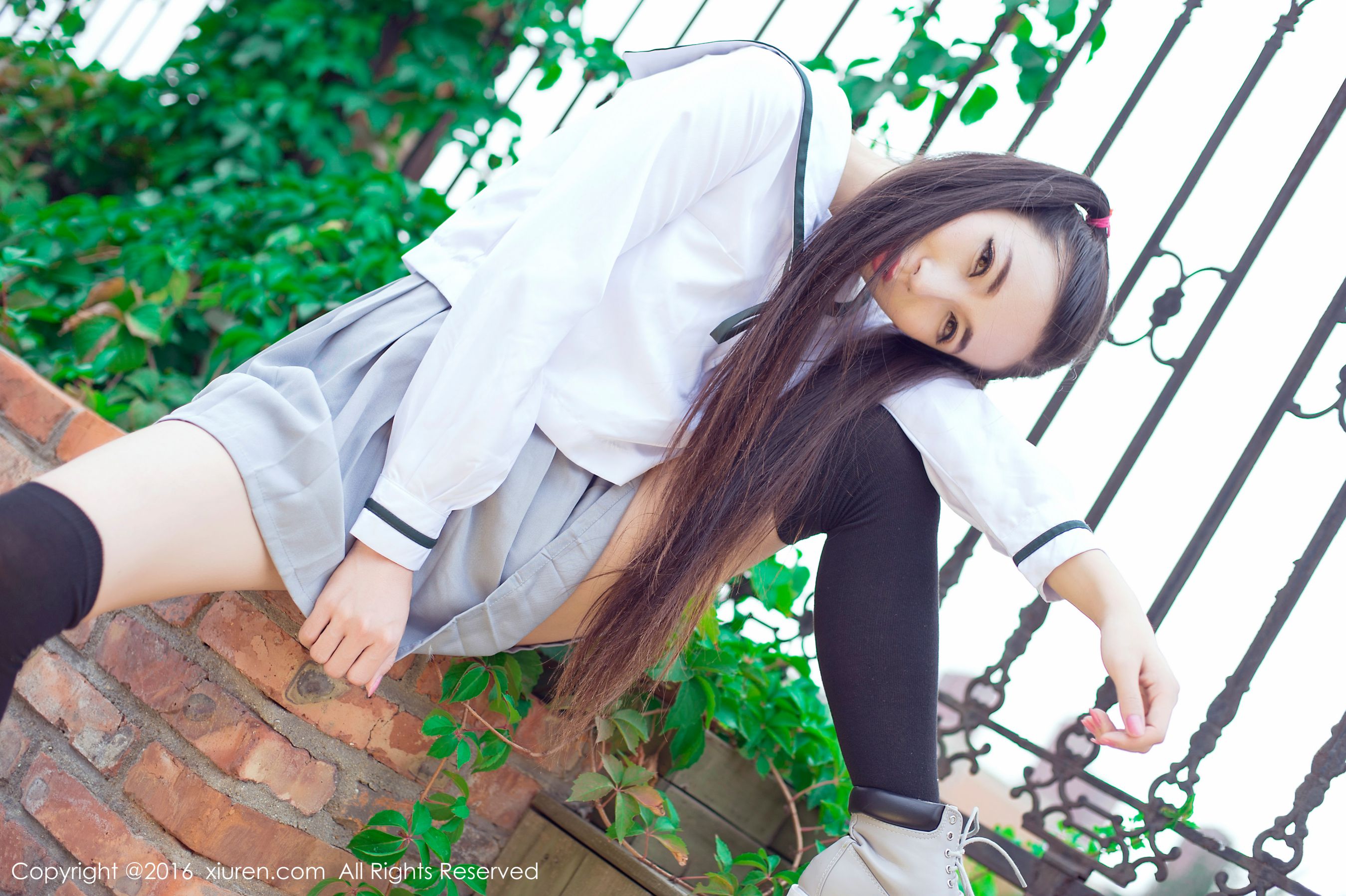  赵颖《爆乳细腰小女生的极度诱惑》 秀人网 No.603第19张