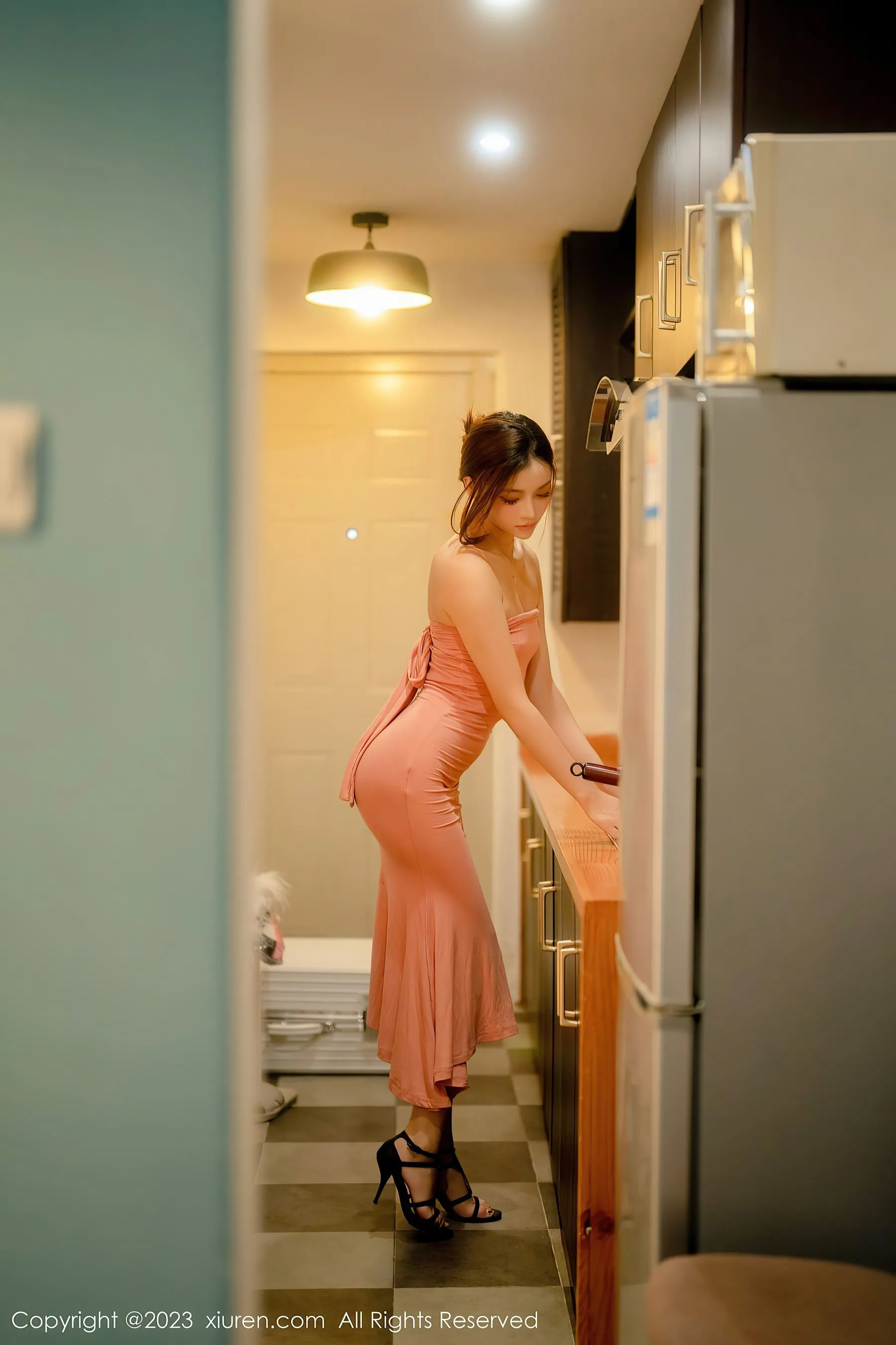  秀人网 No.6437 加朵babe 美腿丝袜第17张