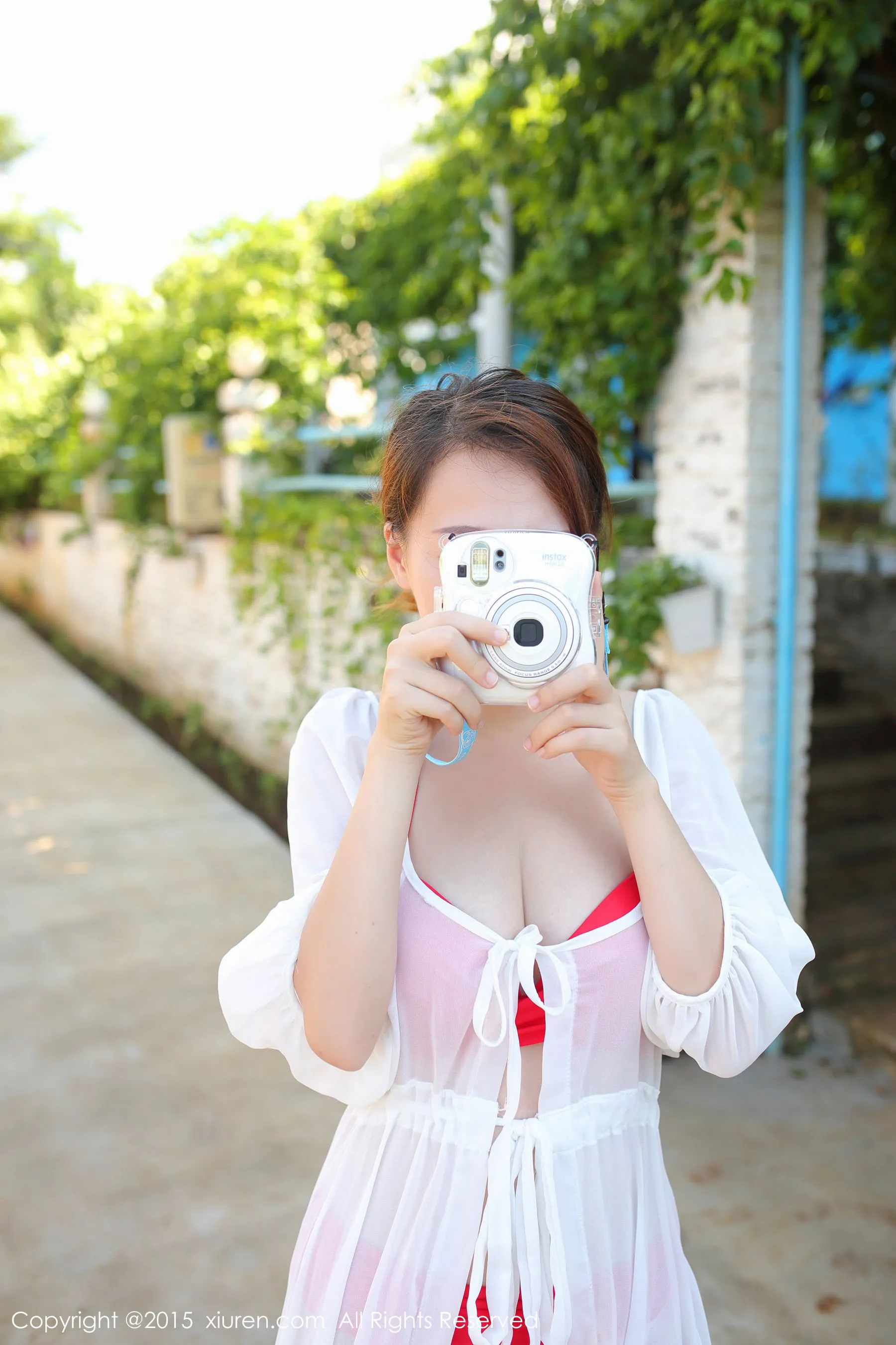 丽莉Lily《涠洲岛旅拍》长裙+死库水 秀人网 No.399第1张