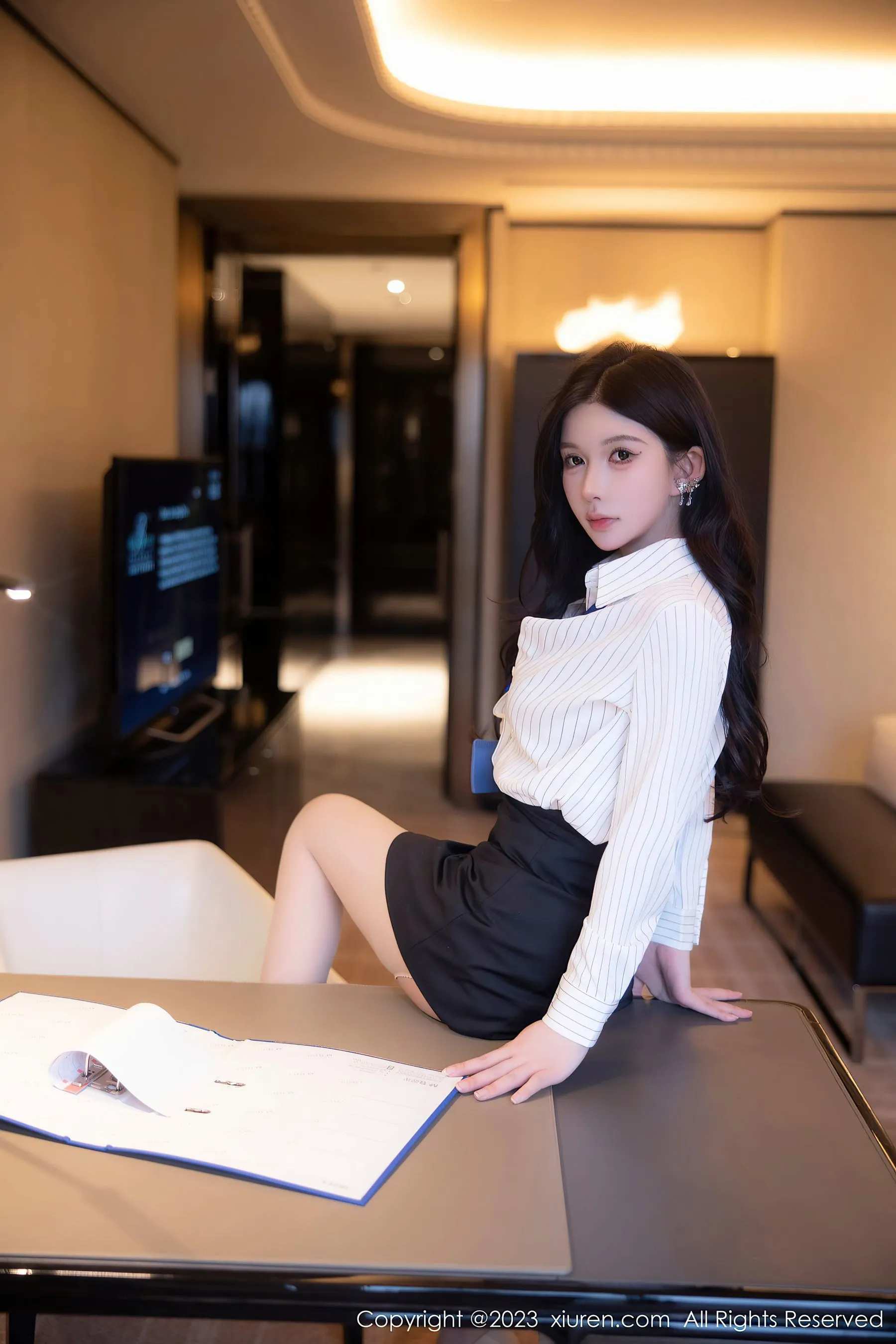  秀人网 No.6247 林珊珊 短裙美腿第32张