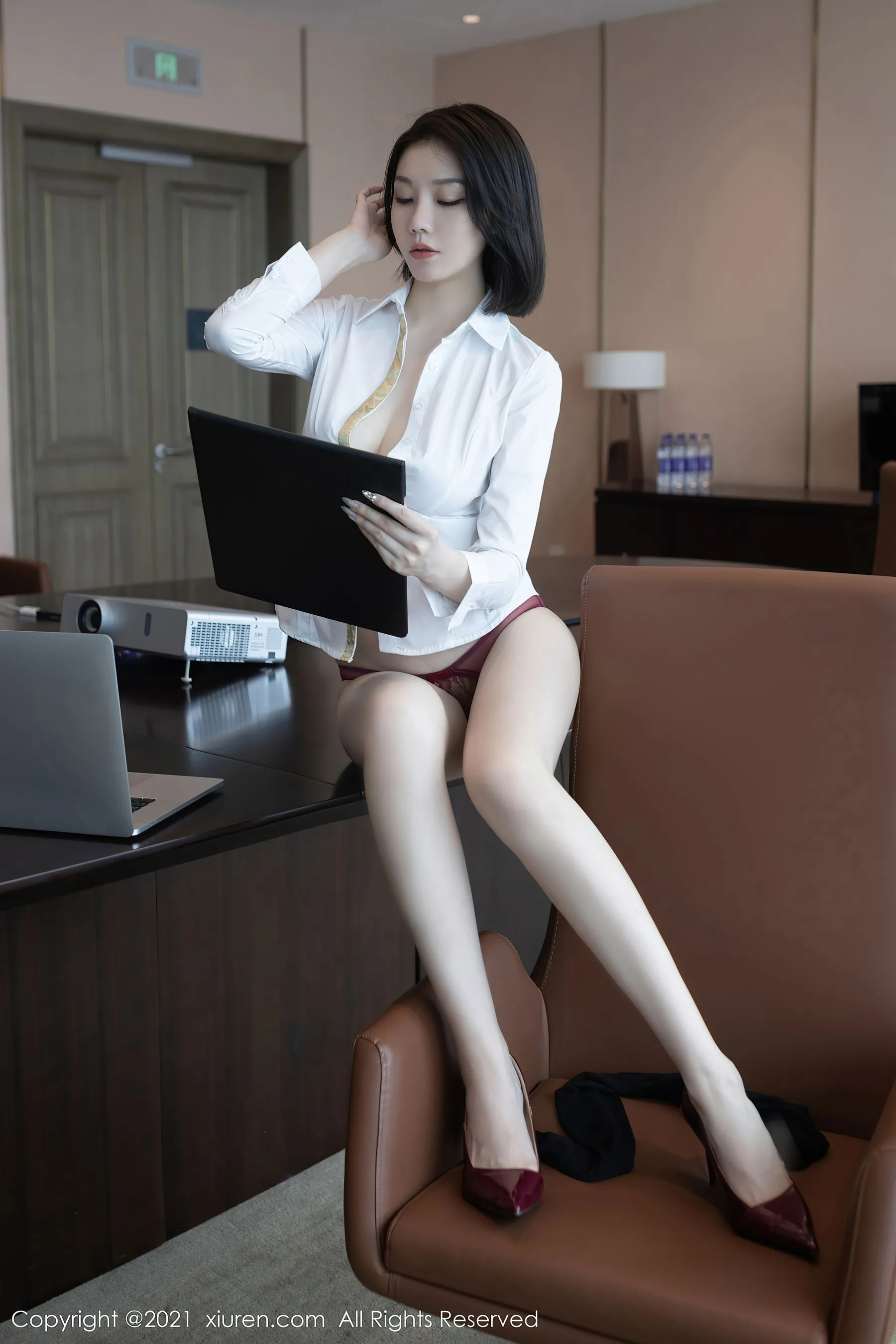  秀人 No.3612 安然Maleah第9张