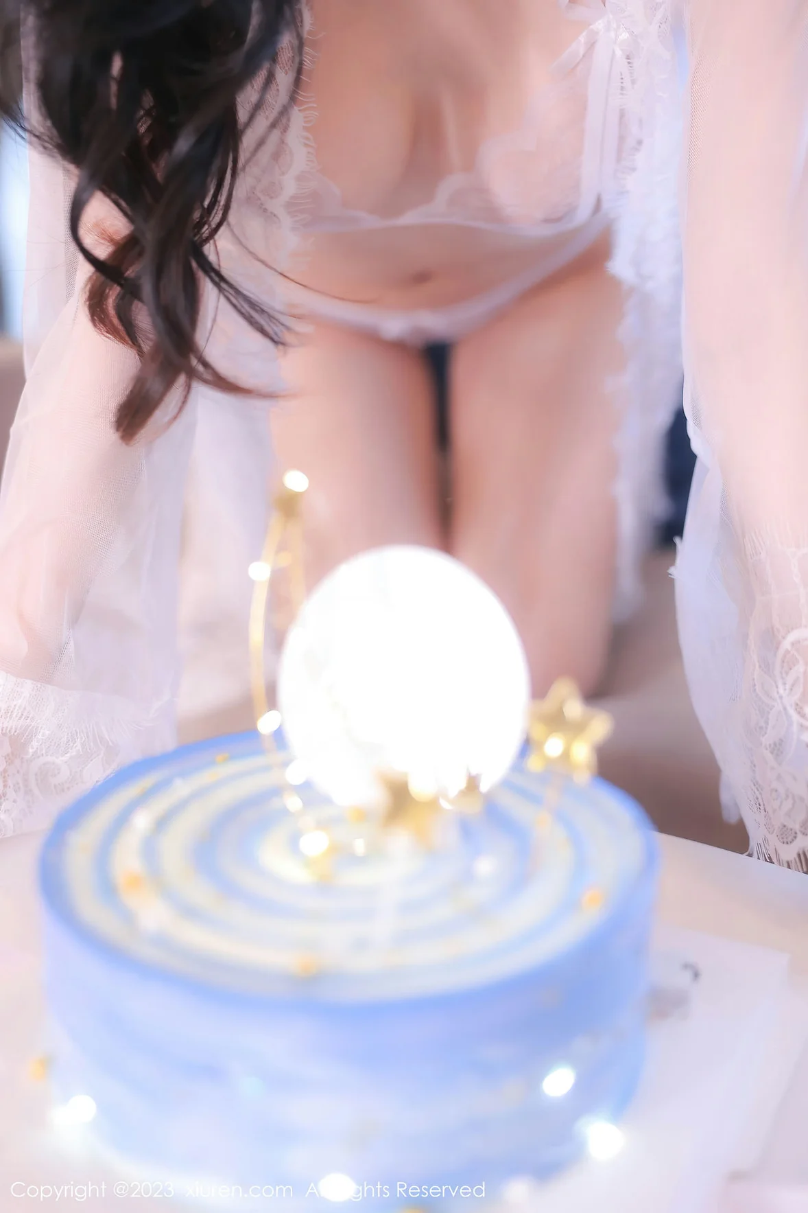  XiuRen 秀人 No.7348 幼幼 白色网纱性感写真 [81P]第12张