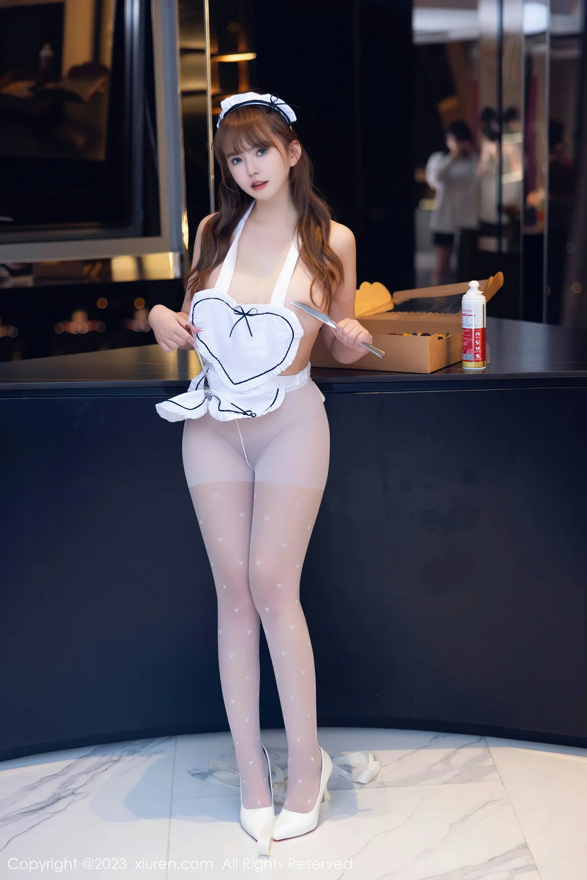  XiuRen 秀人 No.6807 张思允Nice 性感厨娘性感写真 [88P]第4张