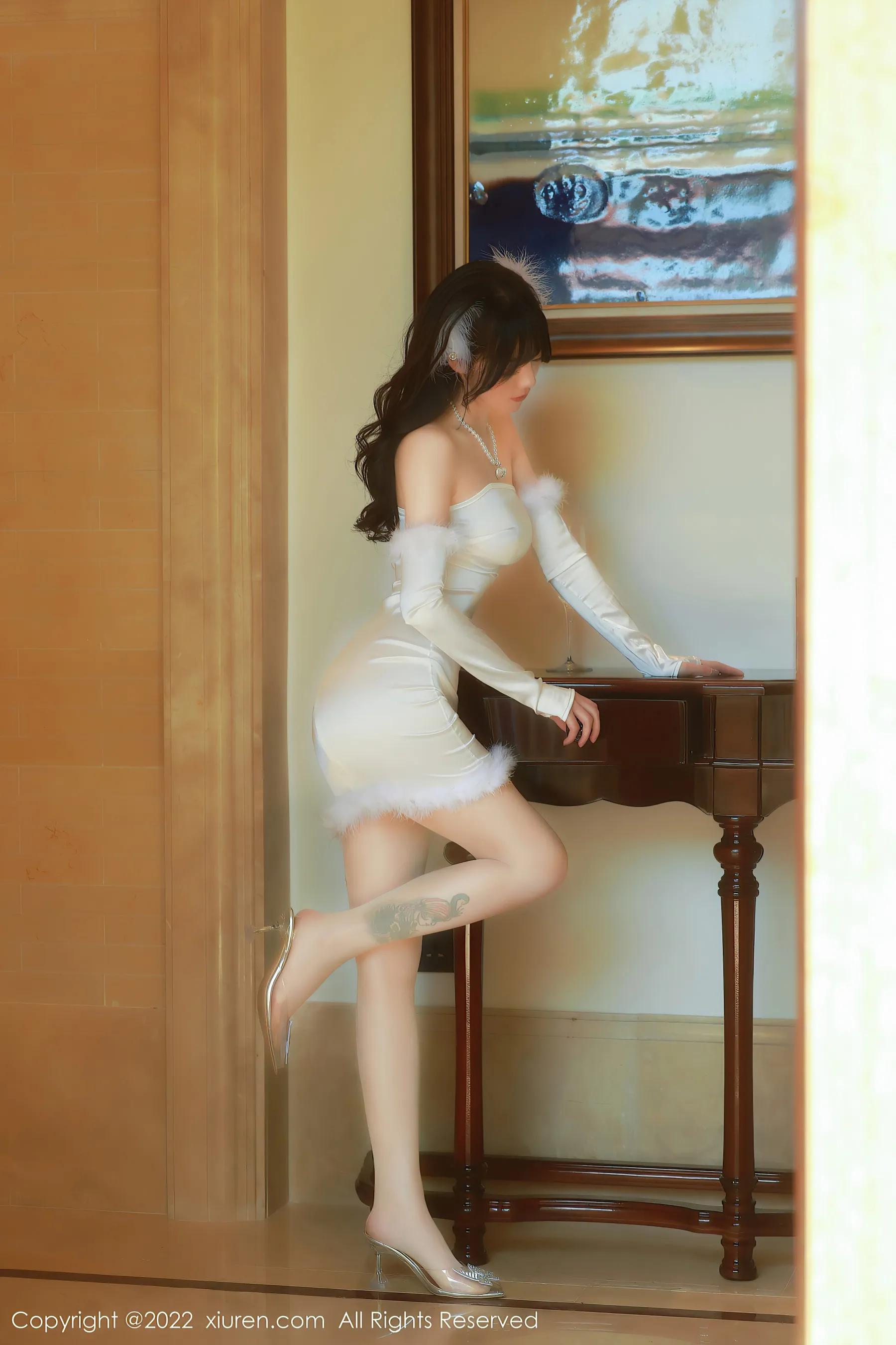  秀人网 No.4645 佘贝拉Bella 连衣短裙嫩模海南岛旅拍第16张