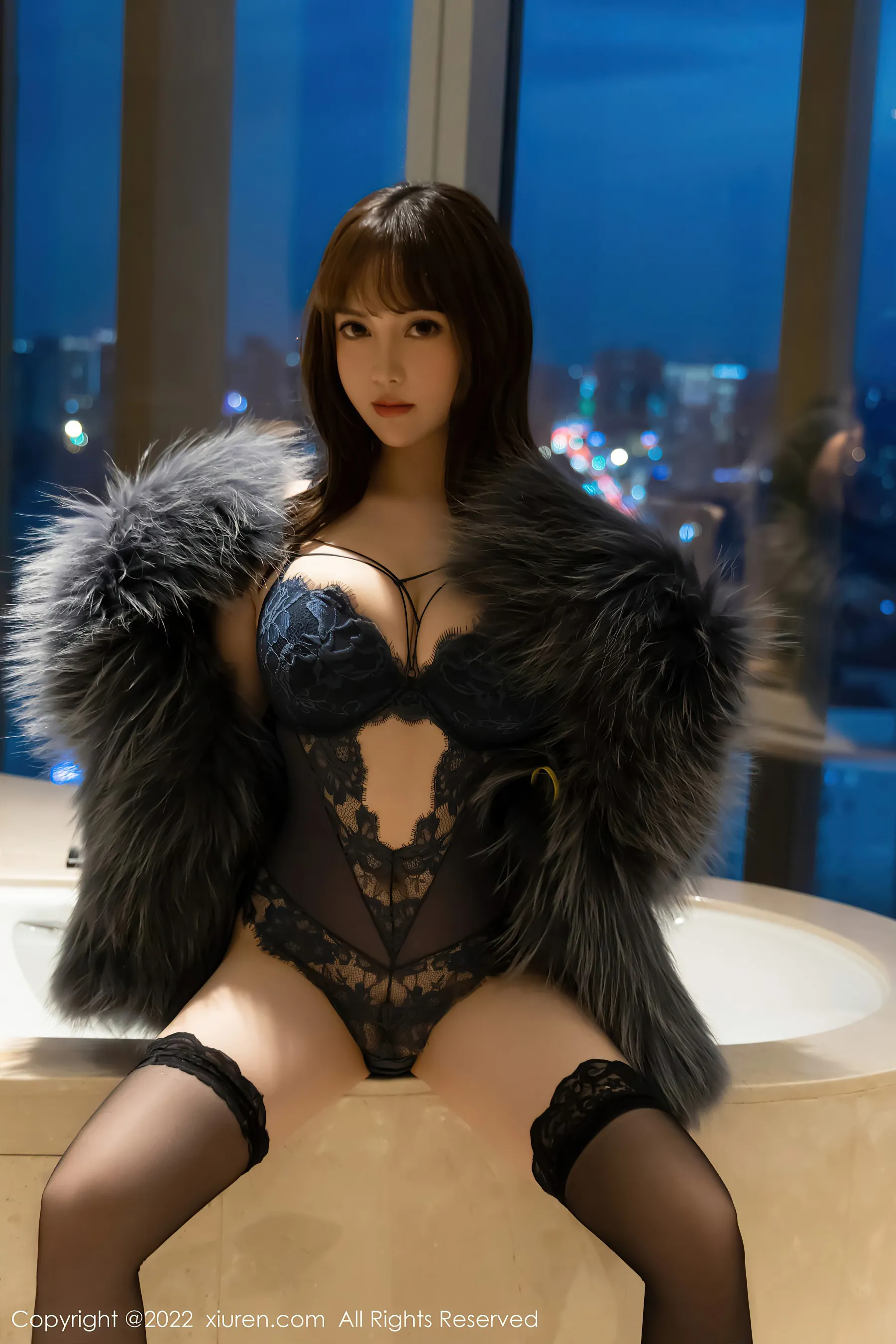  秀人网 No.4644 豆瓣酱 丝袜美腿第5张