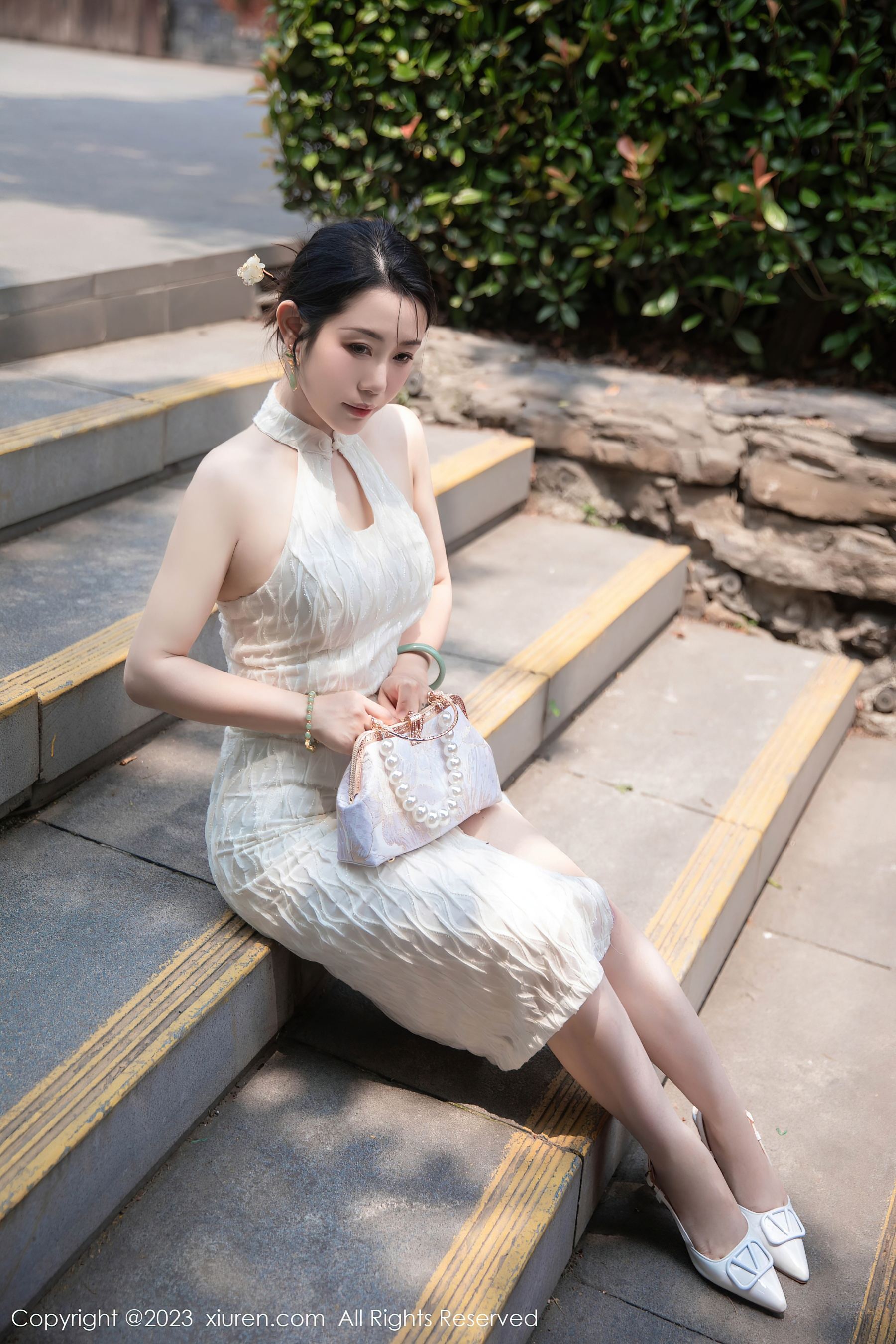 XiuRen 秀人 No.7435 严利娅Yuliya 旗袍美臀第16张