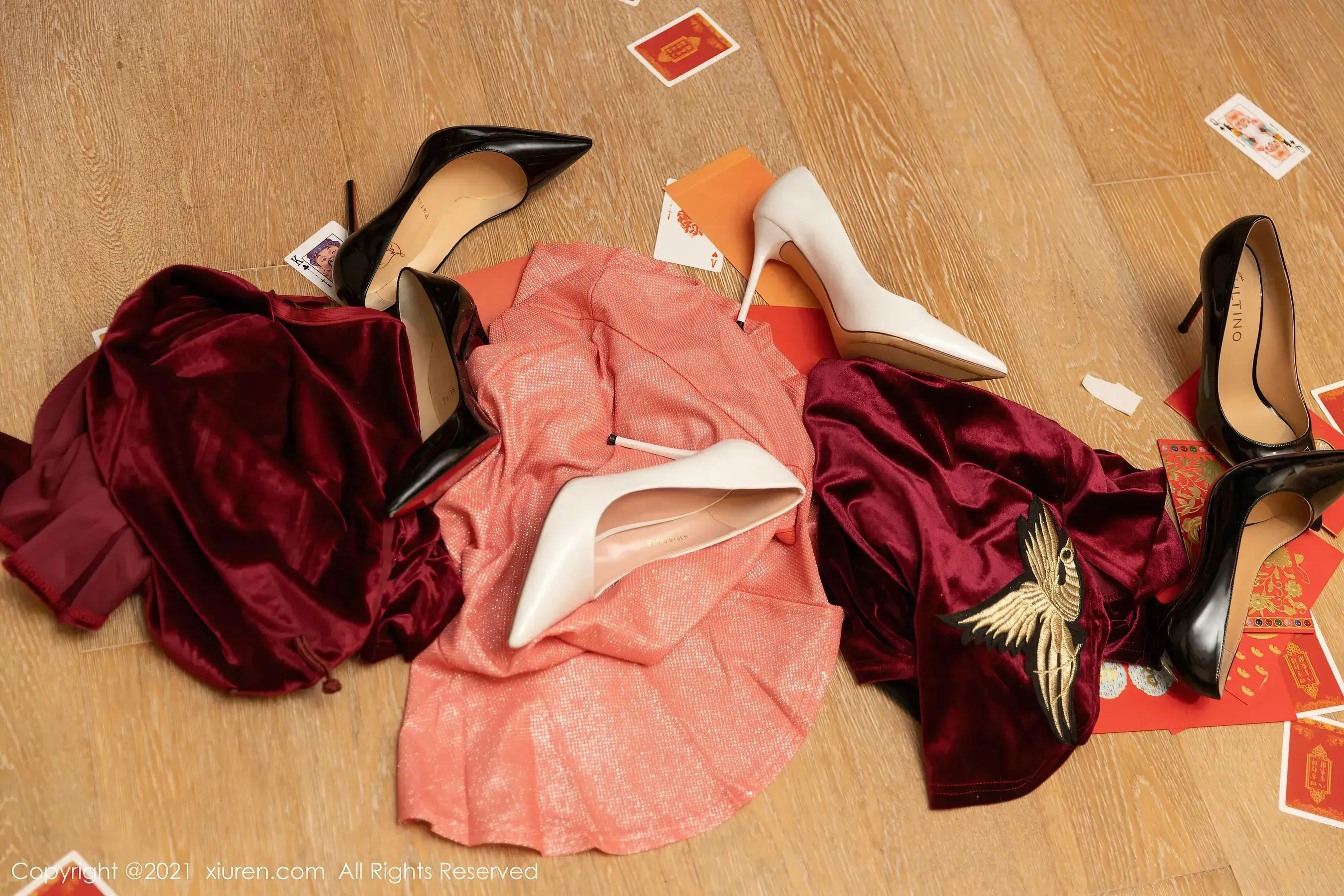  秀人 No.3096 @Egg-尤妮丝&@王雨纯&@朱可儿Flower第19张