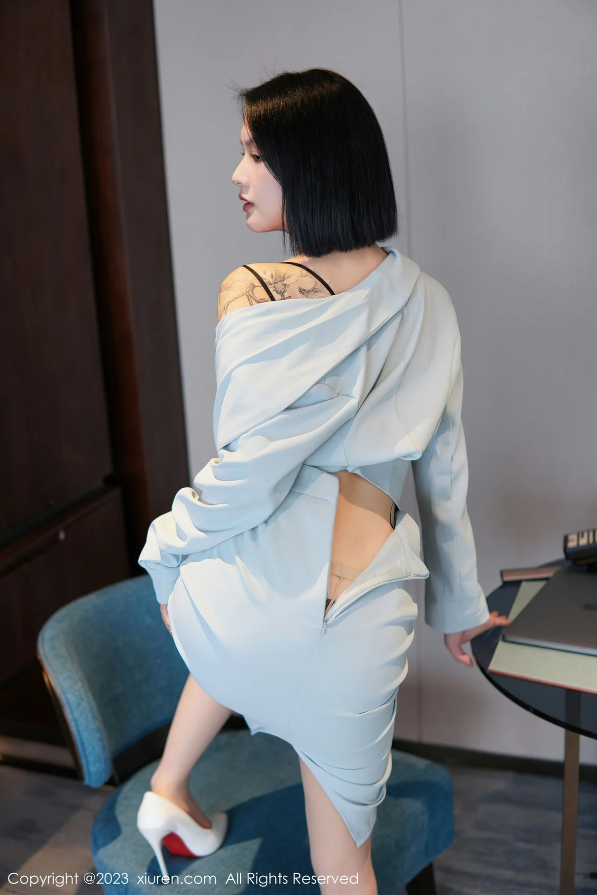  XiuRen 秀人 No.6885 乔一一 诱人原色丝袜性感写真 [75P]第13张