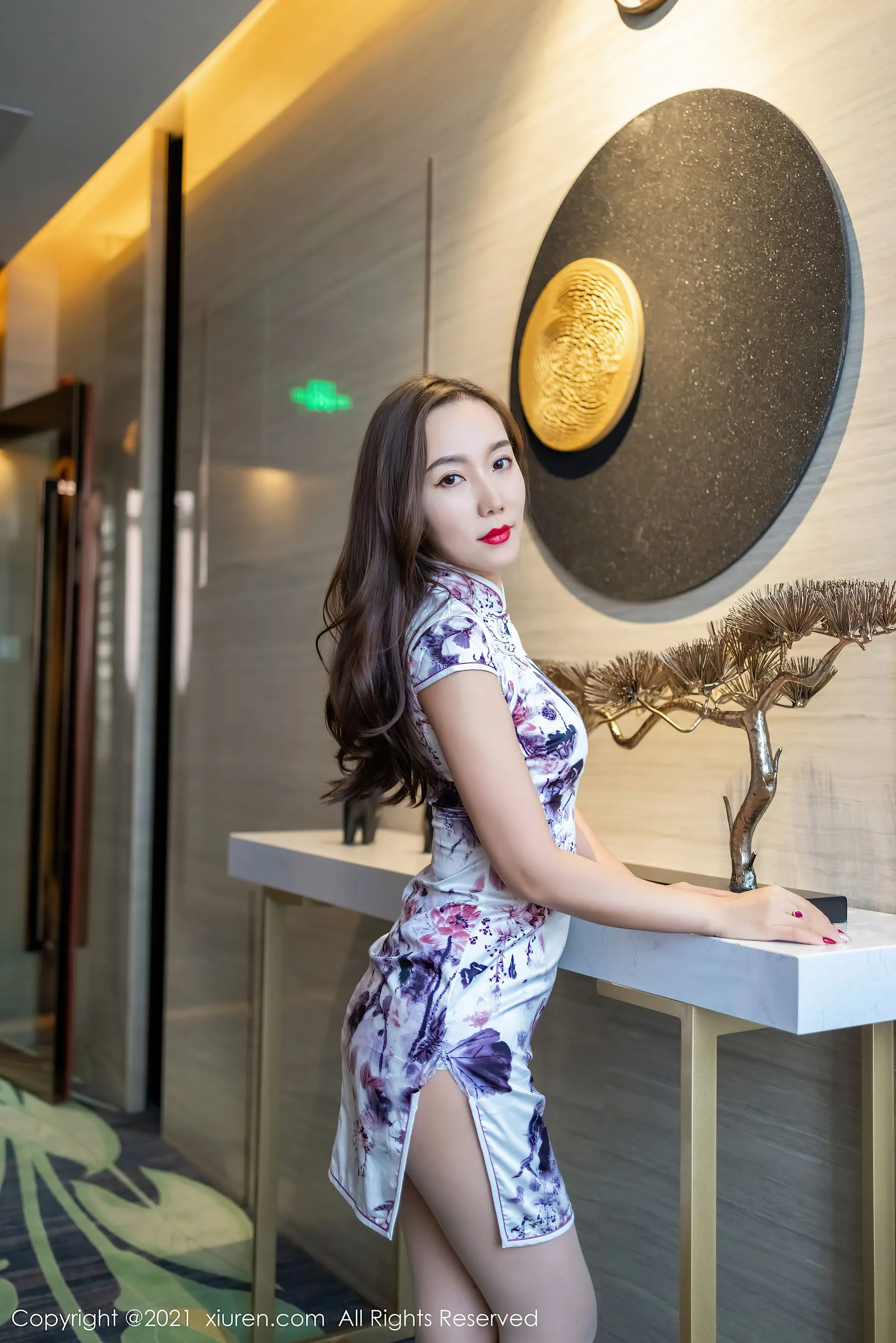  秀人 No.3080 艾静香第1张