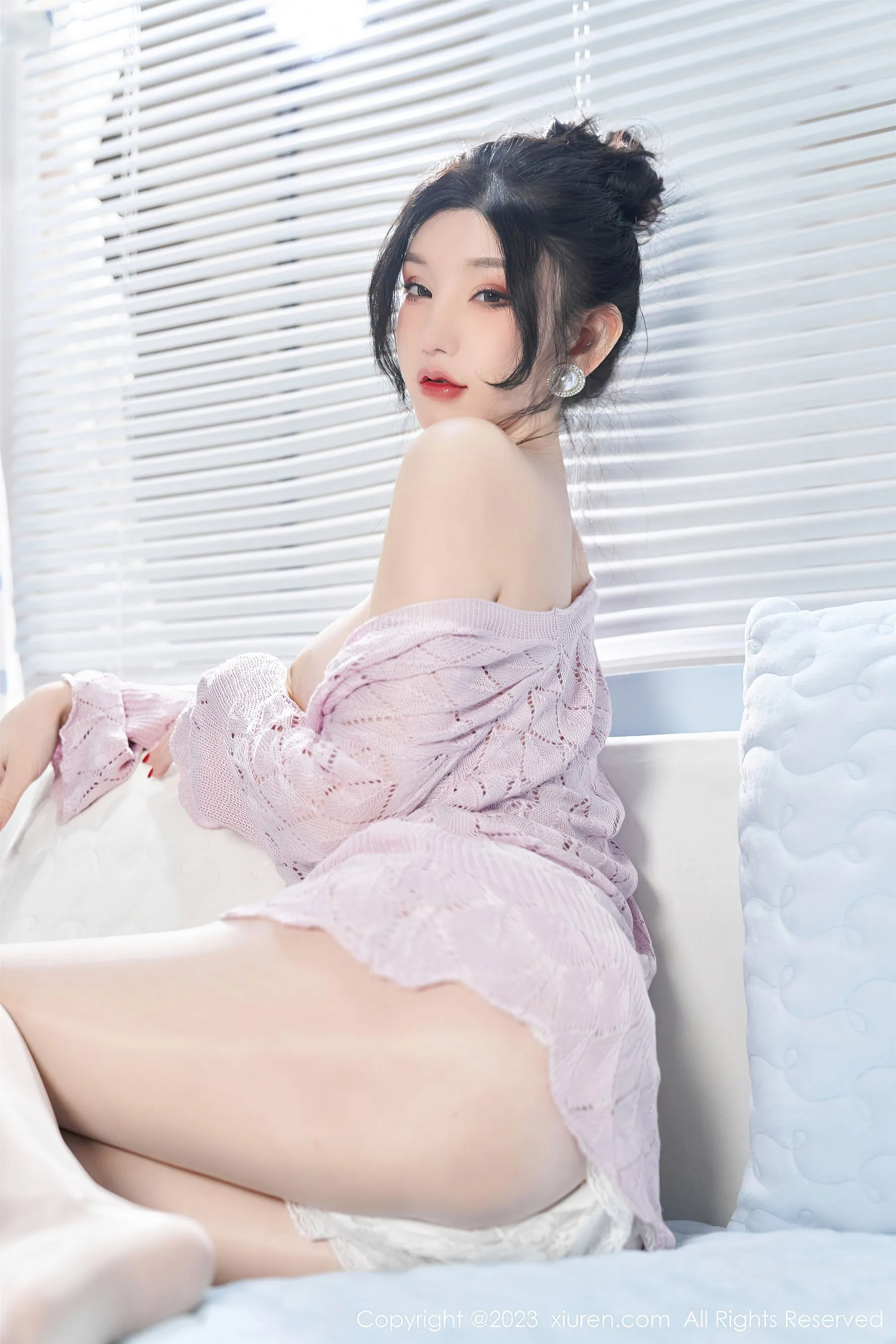  秀人网 No.6580 周于希Sally 妩媚美腿第7张