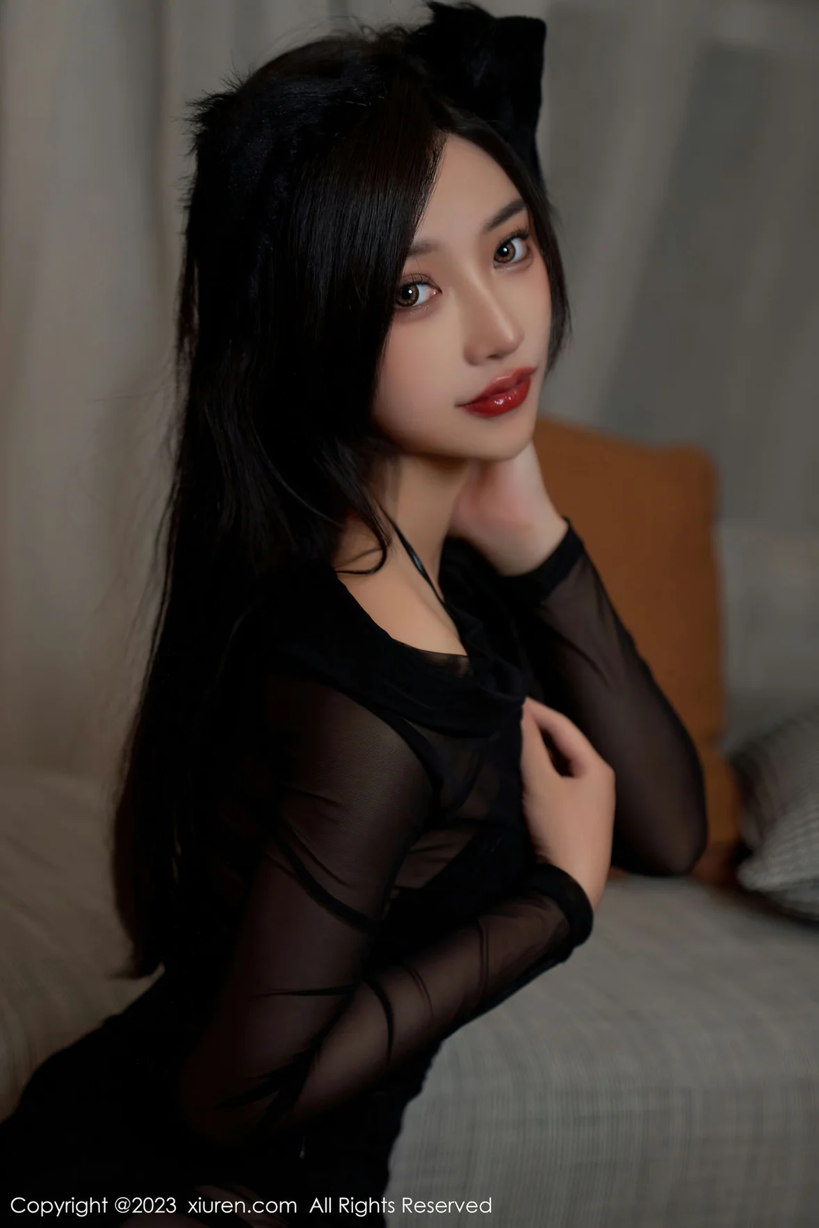  XiuRen 秀人 No.6826 妙可可Cheese 主题“野猫女友”性感写真 [91P]第11张