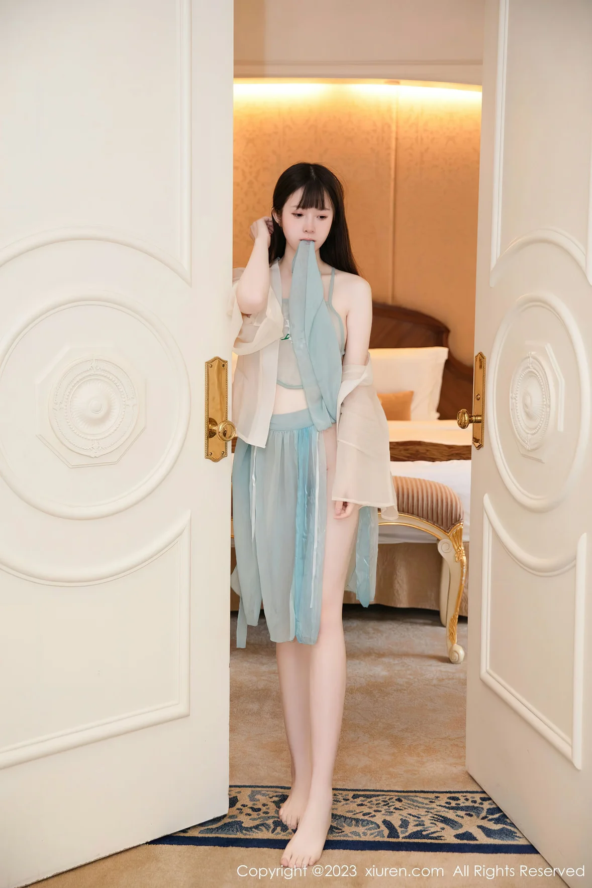  XiuRen 秀人 No.7321 林悠悠 肚兜古装清纯甜美 [87P]第1张