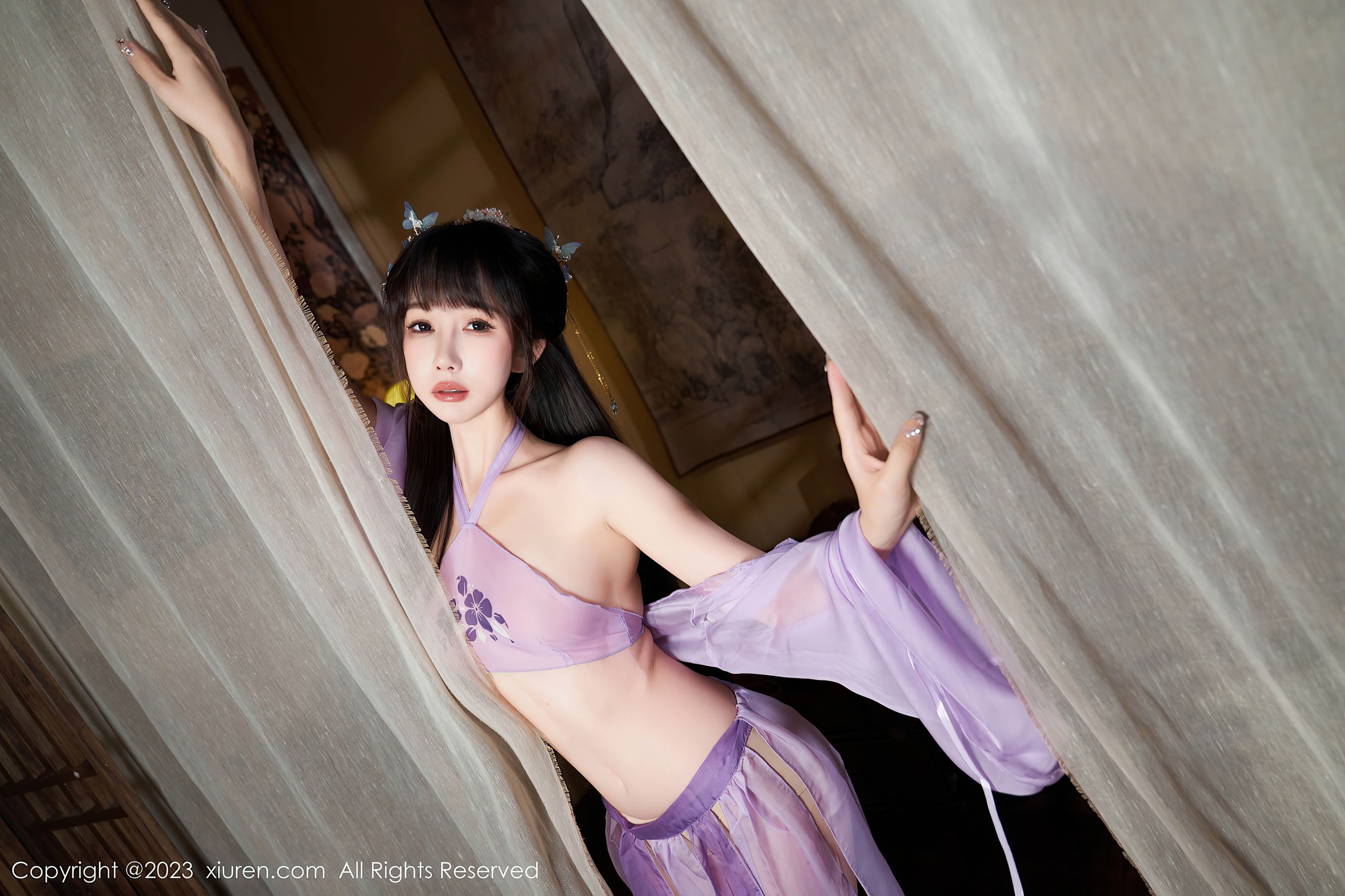 XiuRen 秀人 No.7442 波巧酱 古装美腿第2张