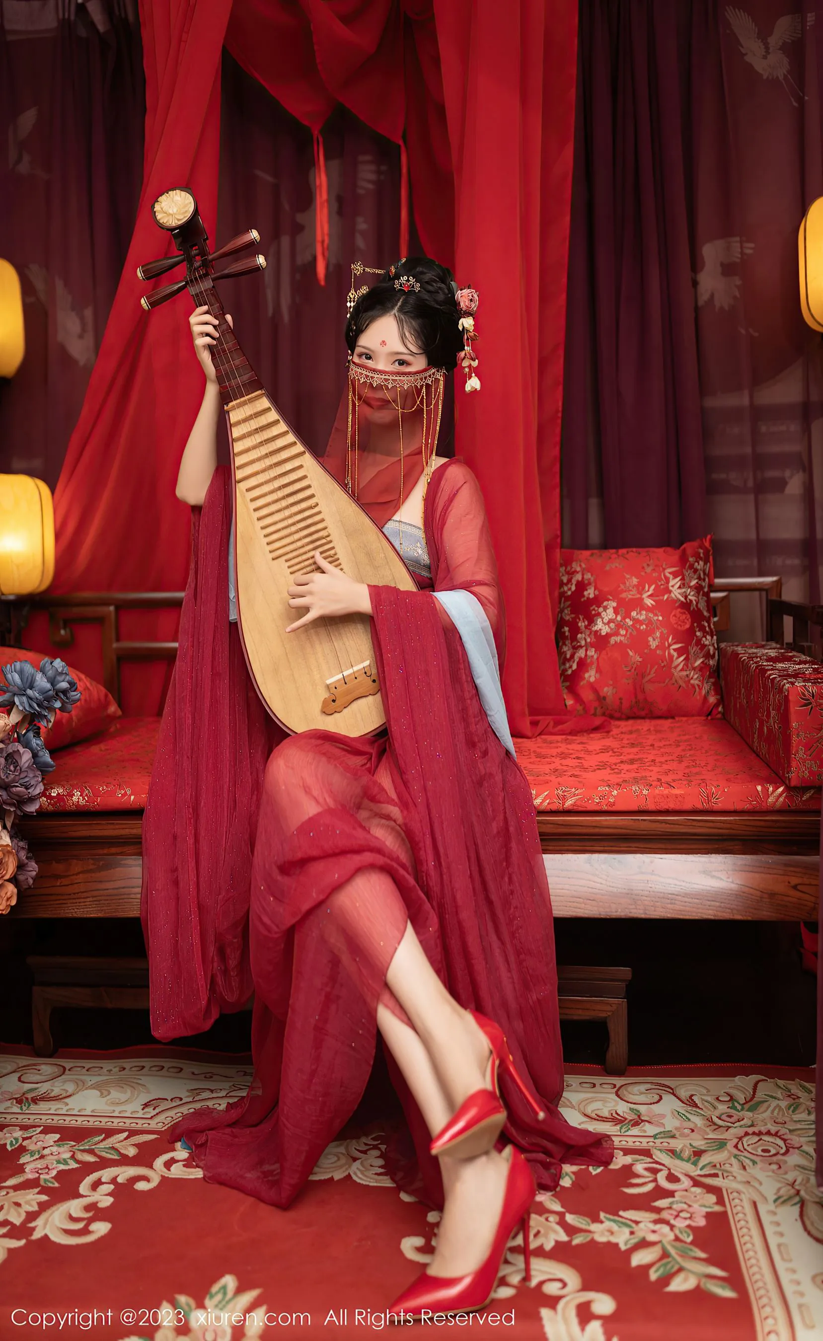  秀人网 No.6154 利世 古装美腿第20张