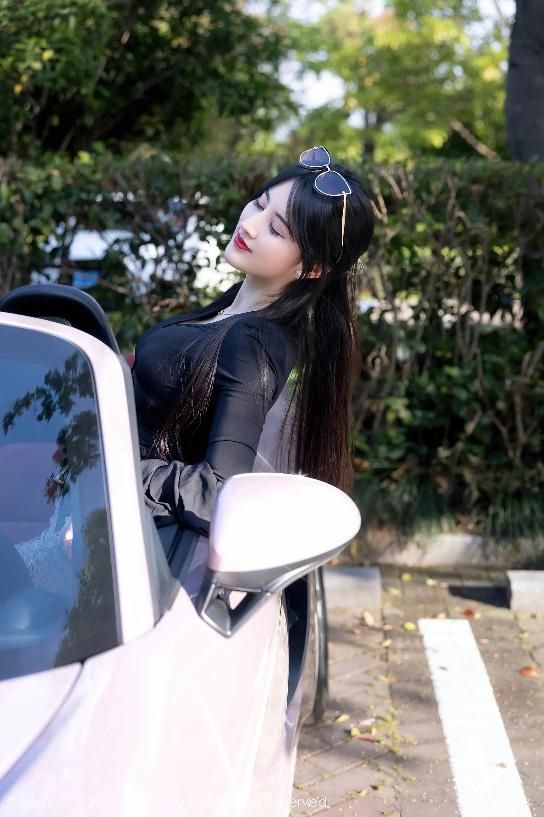  秀人网 No.6676 诗诗kiki 黑丝美腿第21张