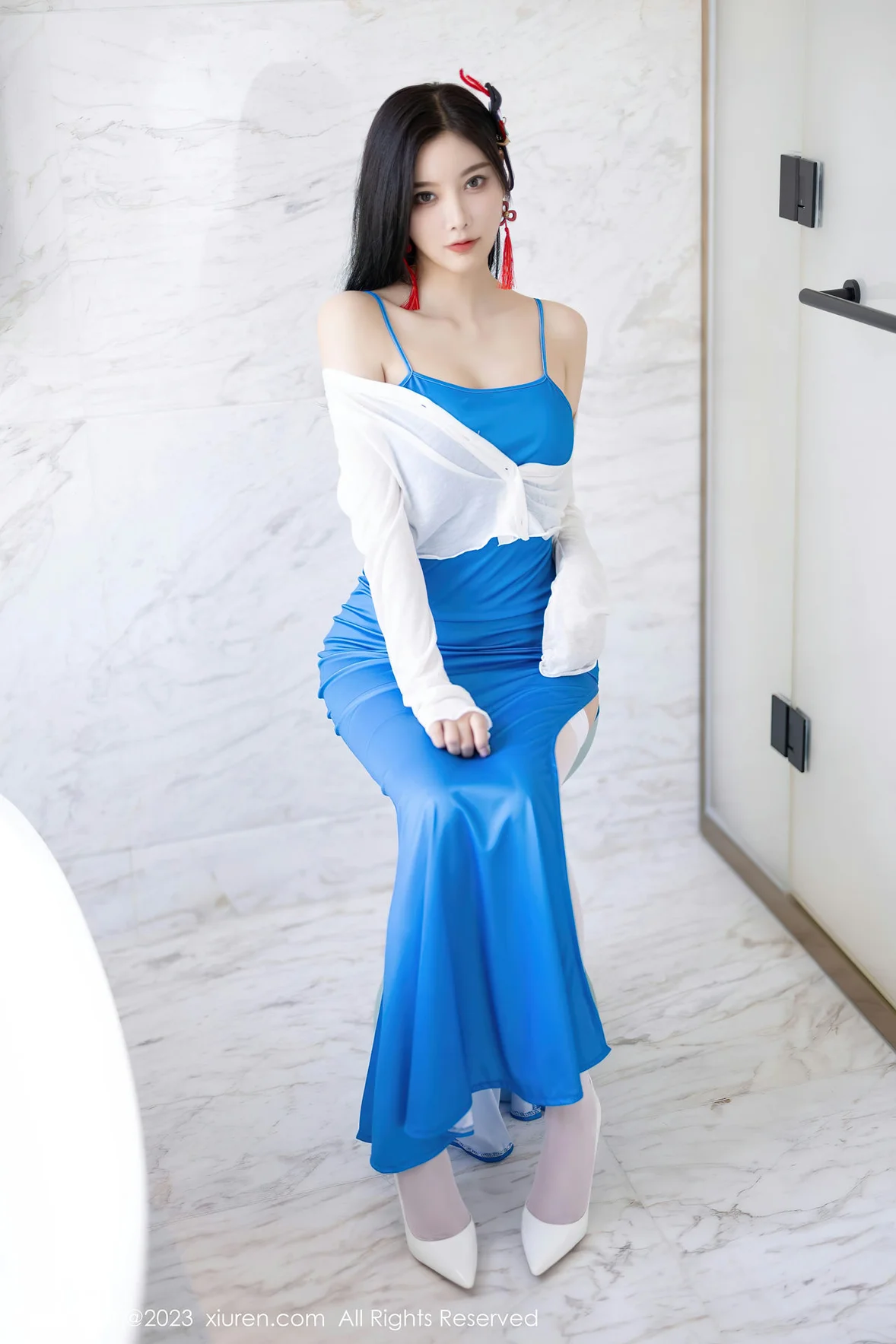  XiuRen 秀人 No.7135 杨晨晨Yome 蕾丝内衣浙江安吉旅拍 [85P]第3张