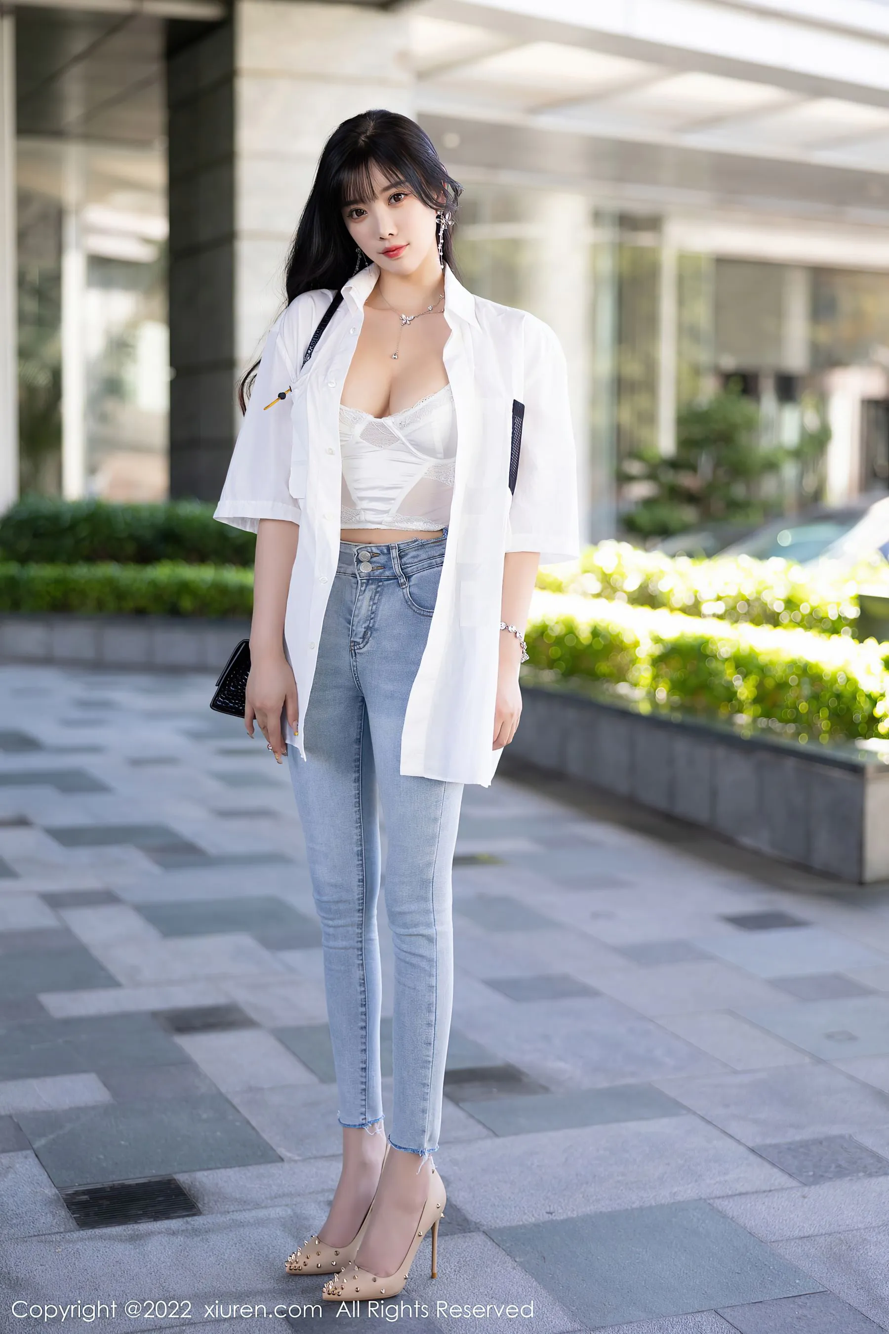  秀人网 No.5614 杨晨晨 牛仔裤美臀第14张