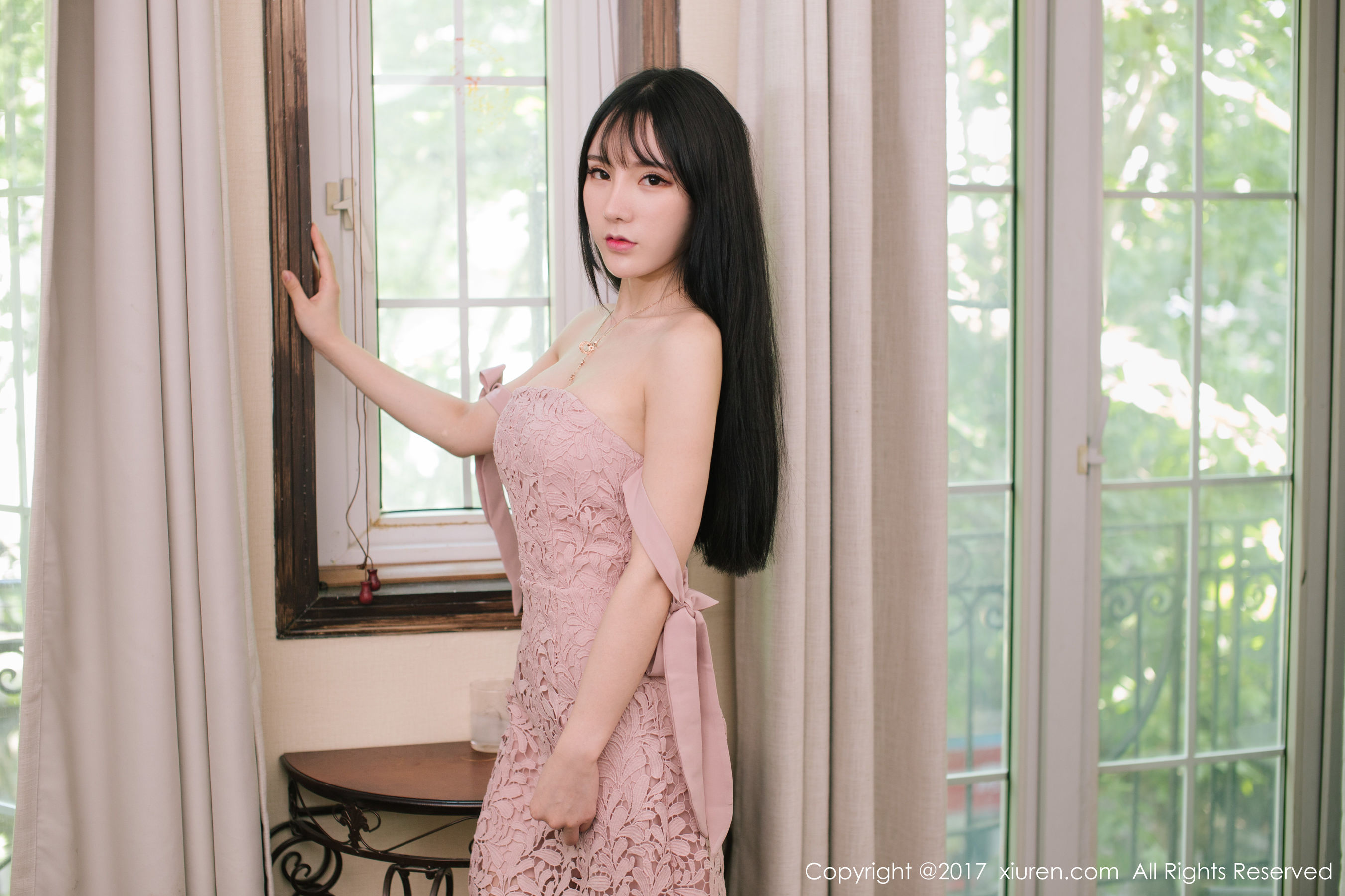 周于希dummy《粉色少女的诱惑》 秀人网XIUREN No.760第13张