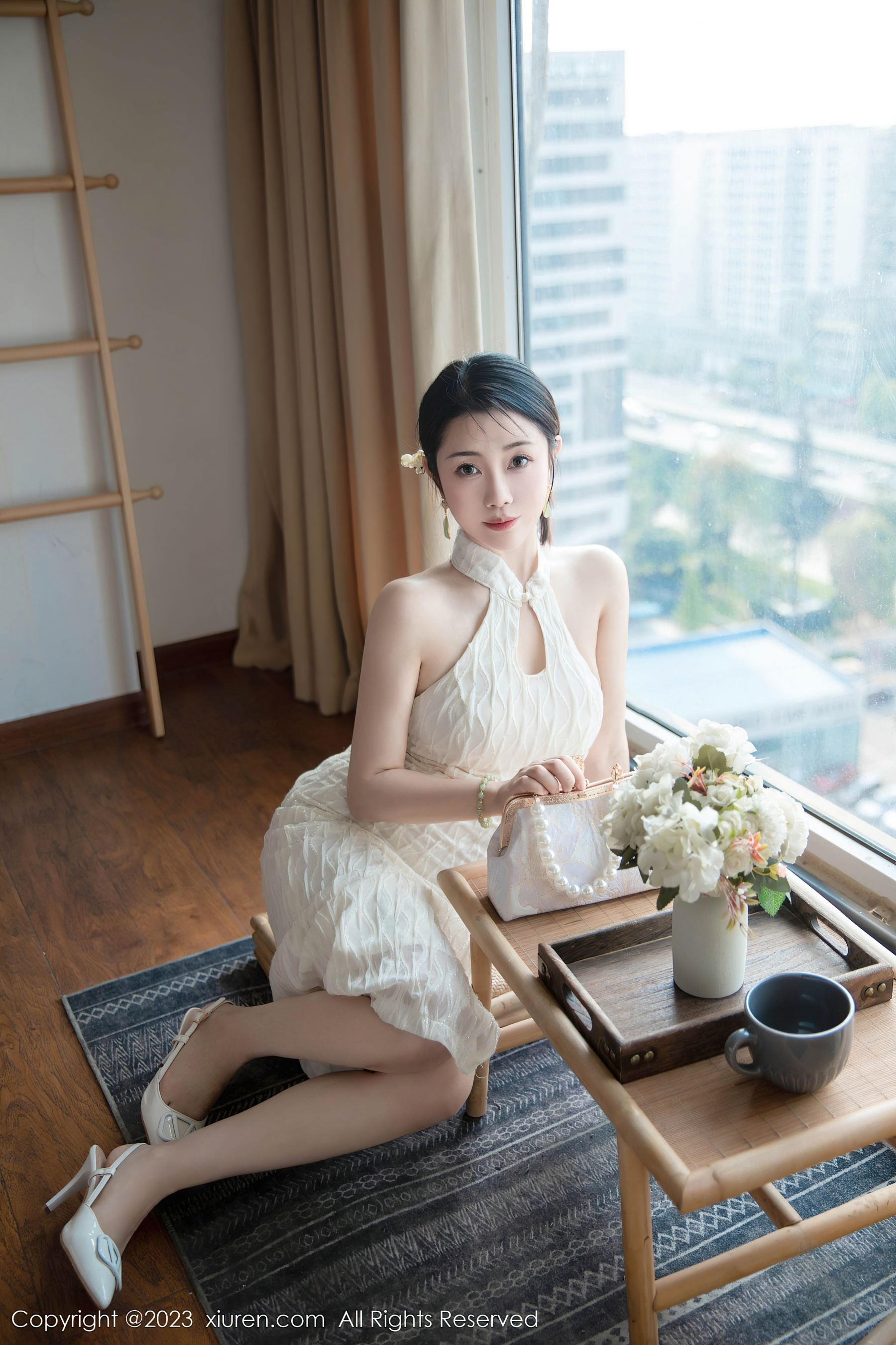 XiuRen 秀人 No.7435 严利娅Yuliya 旗袍美臀第21张