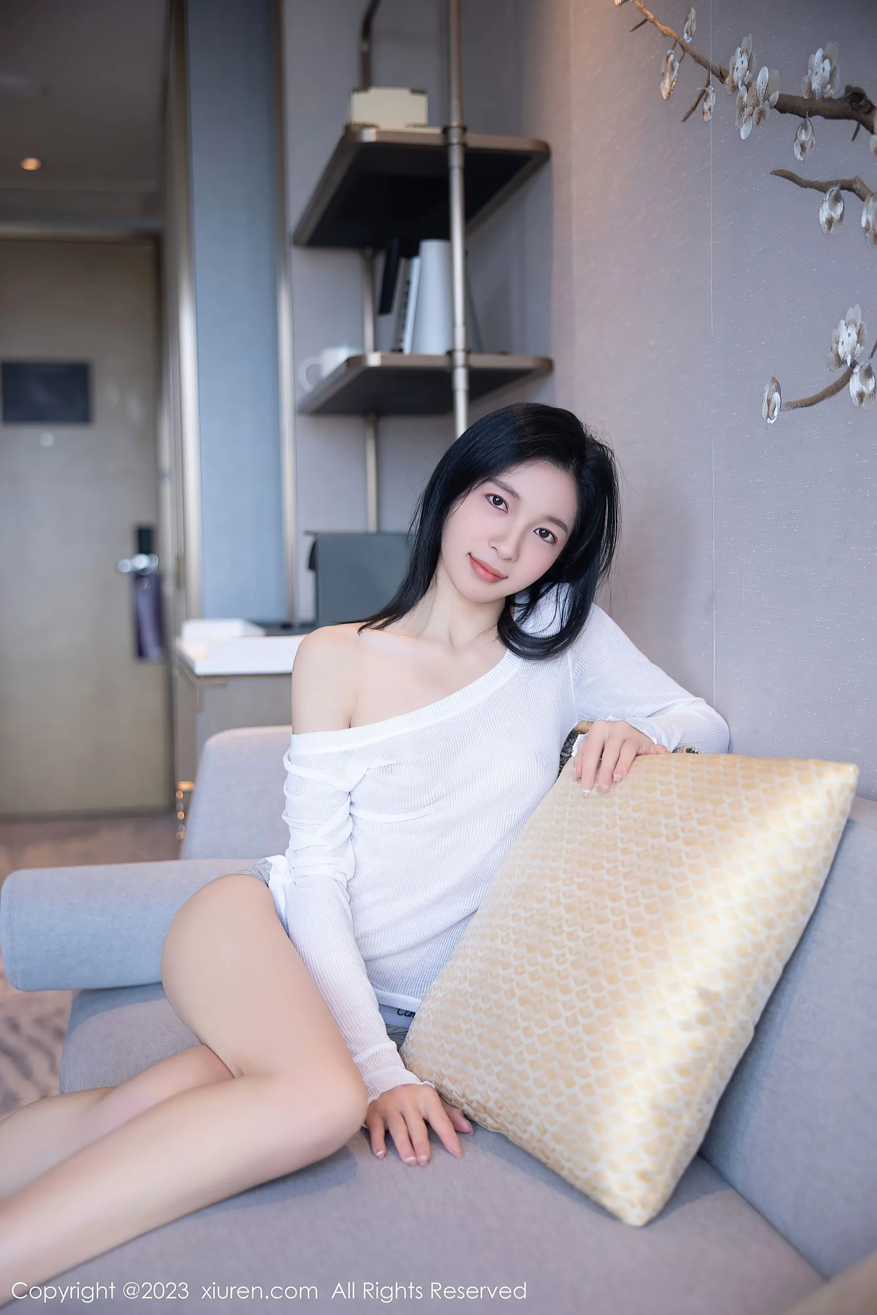  秀人网 No.6619 茜茜Kimi 清纯美腿第27张